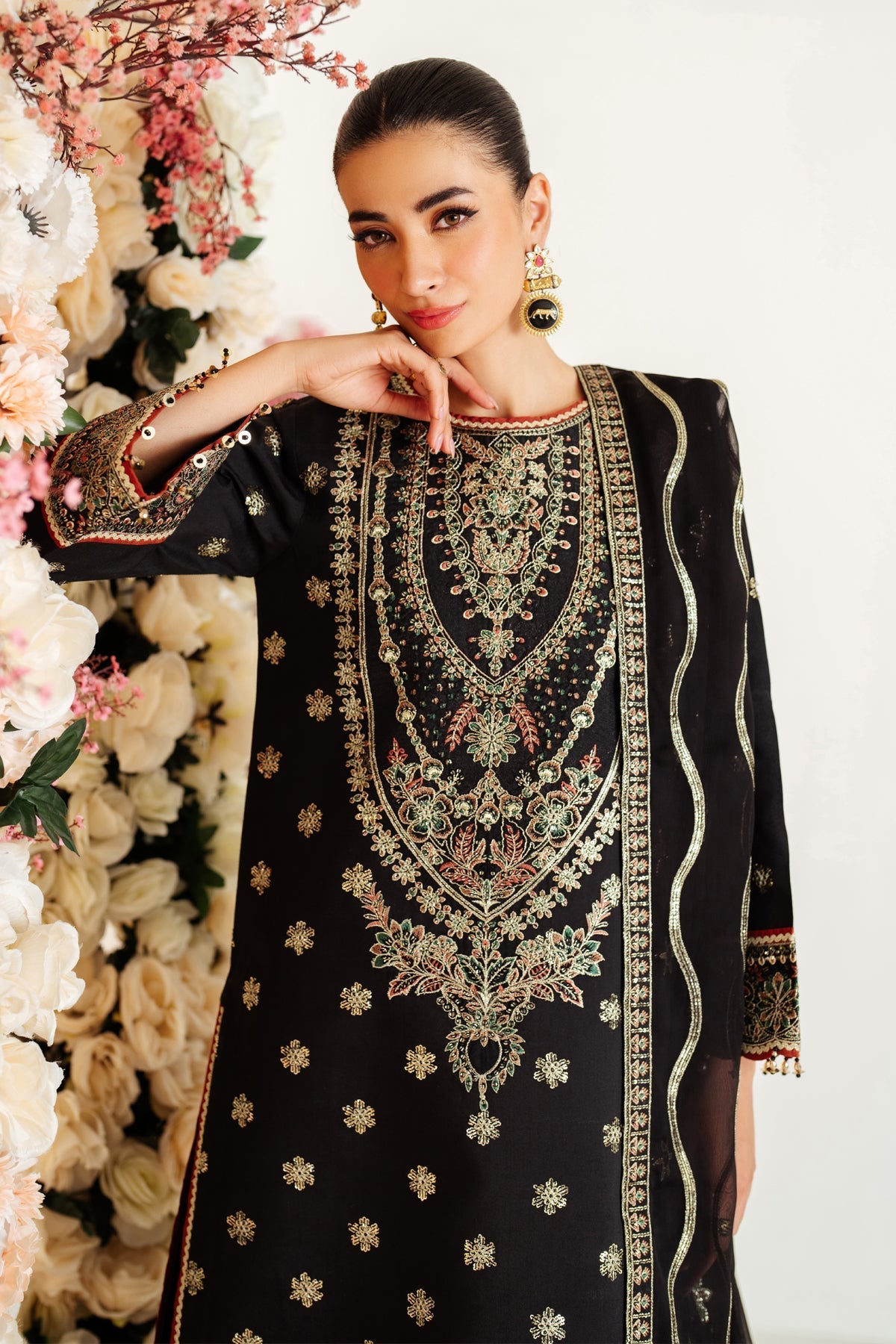 Alizeh | Luxury Raw Silk | AF-RS-07-GALE by Alizeh - Designer Dress - Type: Ladies Clothes - Available at Libayah - 100% Original