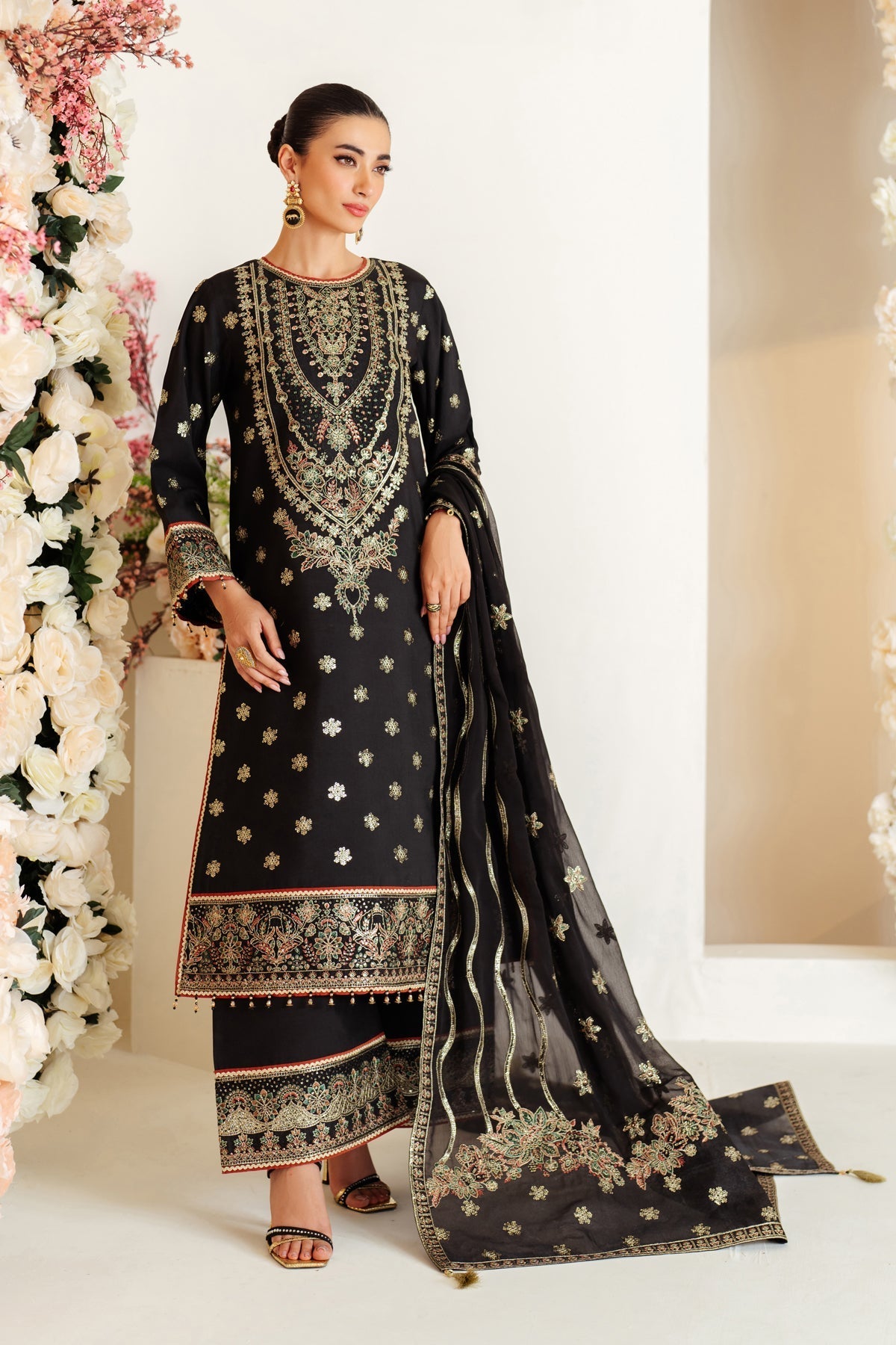 Alizeh | Luxury Raw Silk | AF-RS-07-GALE by Alizeh - Designer Dress - Type: Ladies Clothes - Available at Libayah - 100% Original