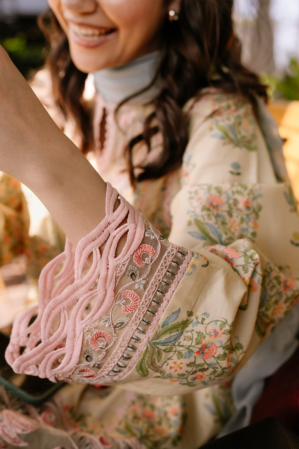 Saira Rizwan | Laanem Summer Lawn 25 | NERIDA-A-SRL25-02 by Saira Rizwan - Designer Dress - Type: Ladies Clothes - Available at Libayah - 100% Original