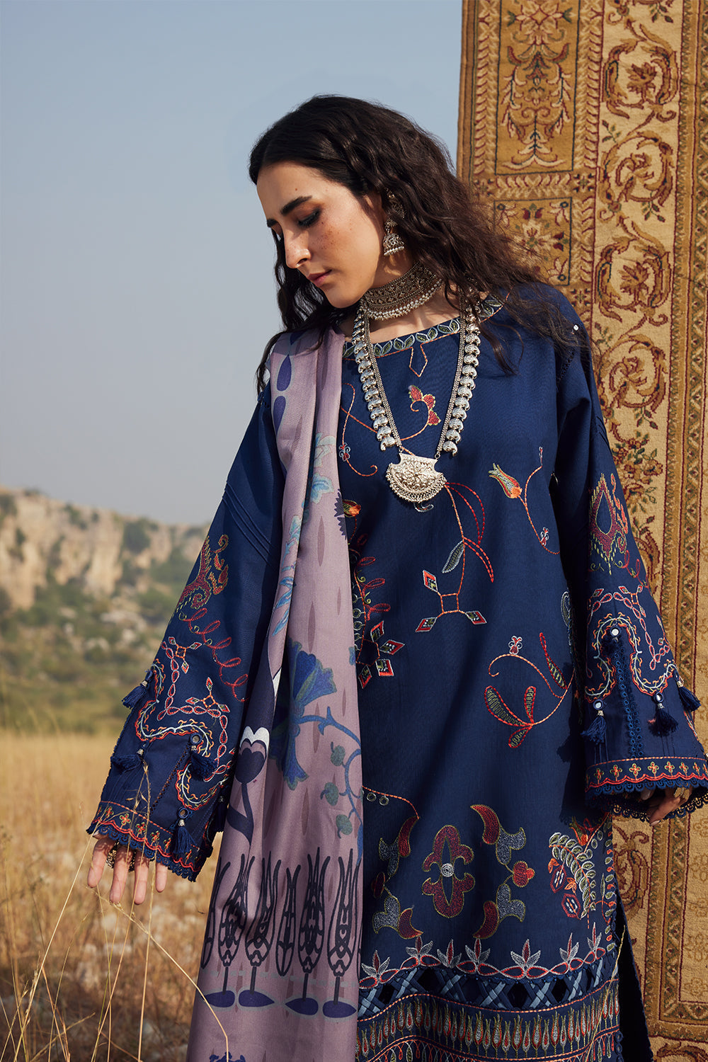 Saira Rizwan | Winter Khaddar 25 | MAHRUKH-SRW25-08 by Saira Rizwan - Designer Dress  - Type : Ladies Clothes - Available at Libayah - 100% Original 