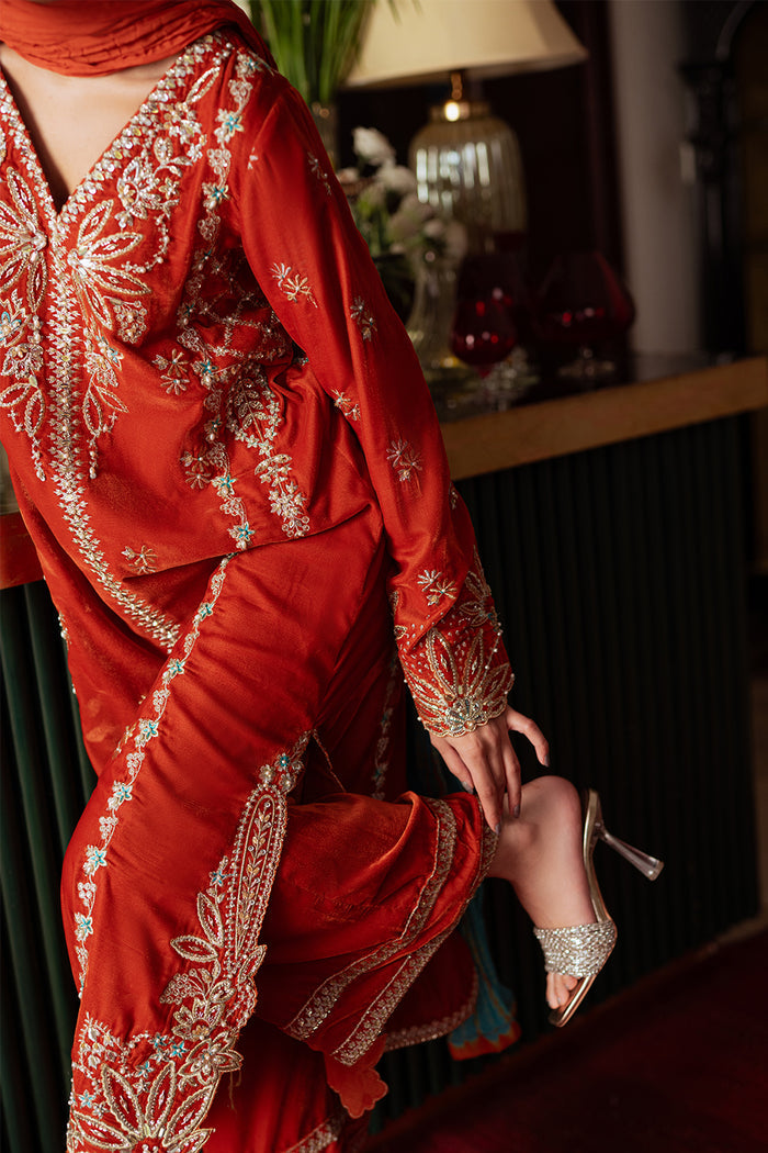 Saira Rizwan | Velvet Pret 25 | NEELAM-SRVP25-06 by Saira Rizwan - Designer Dress - Type : Ladies Clothes - Available at Libayah - 100% Original 