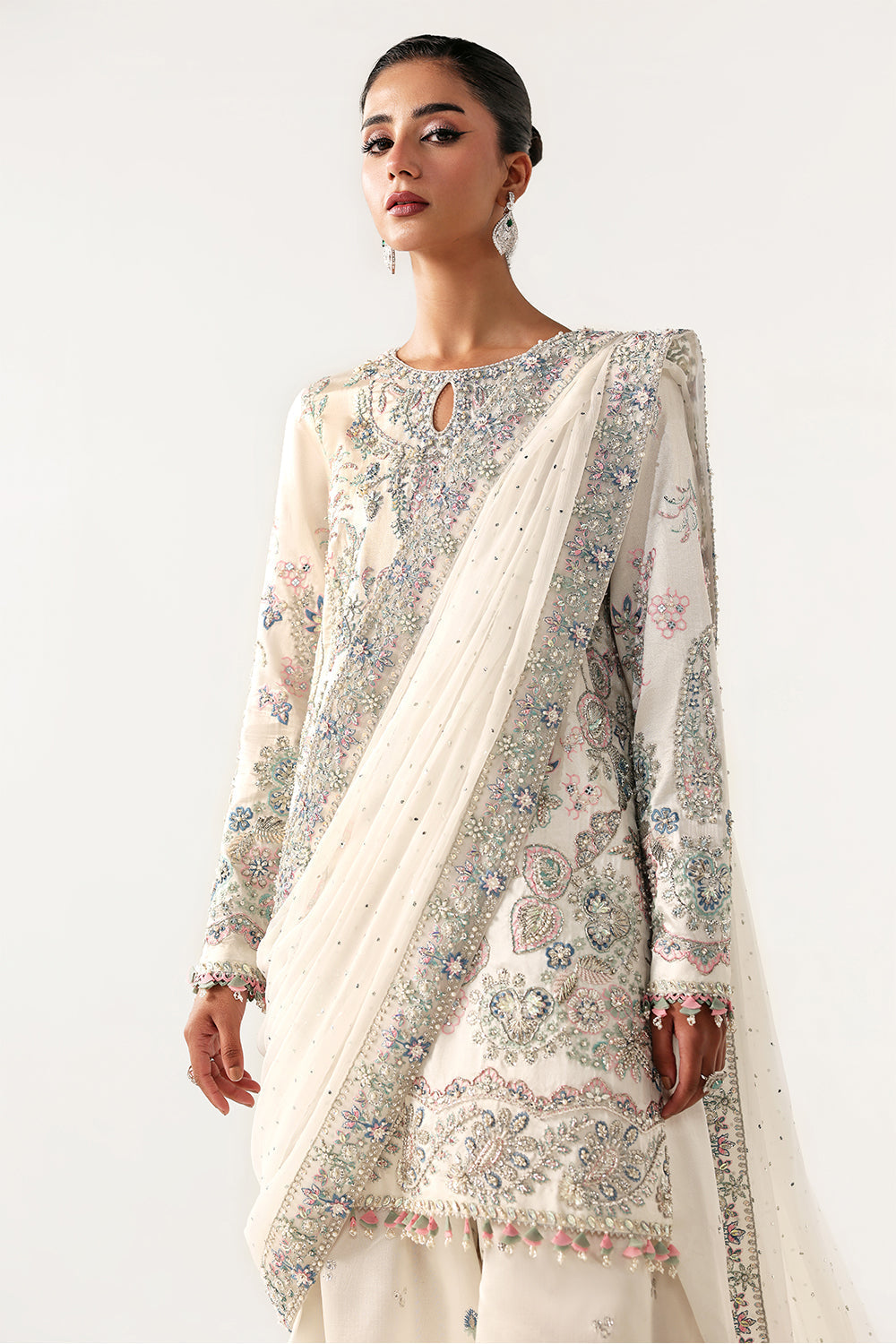 Saira Rizwan | Silk Luxe 26 | AYLIN- SRLSP-26-08 by Saira Rizwan - Designer Dress  - Type : Ladies Clothes - Available at Libayah - 100% Original 