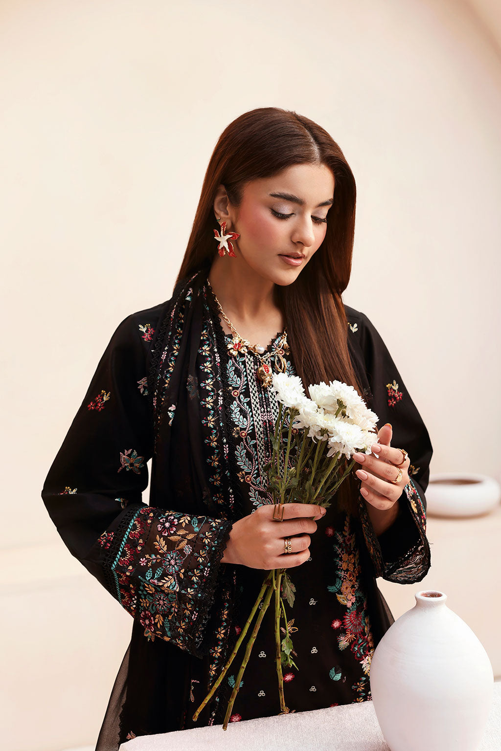 Ramsha | Ghazal Luxury Lawn | G-502 - Designer Dress - Type : Ladies Clothes - Available at Libayah - 100% Original