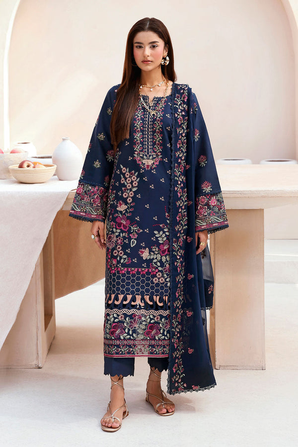 Ramsha | Ghazal Luxury Lawn | G-505 - Designer Dress - Type : Ladies Clothes - Available at Libayah - 100% Original