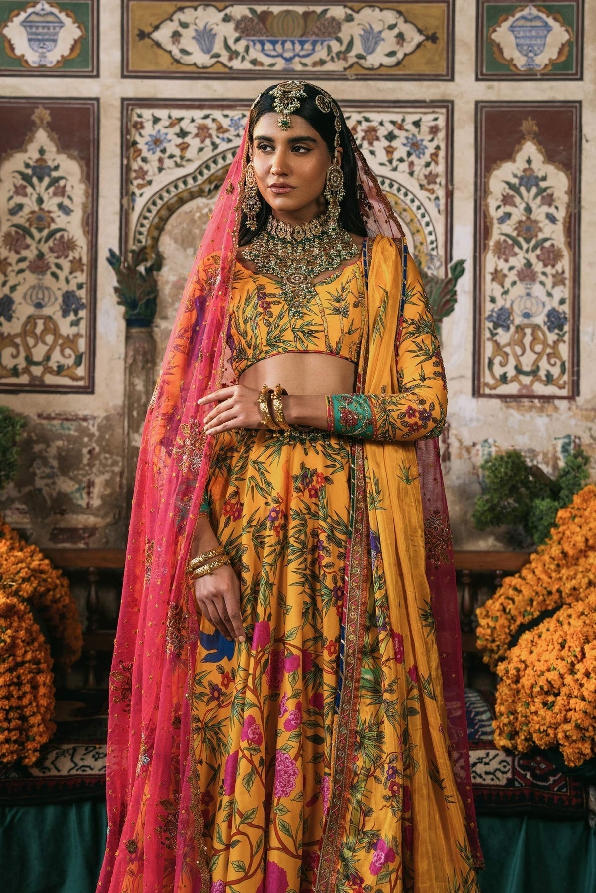 Fahad Hussayn | Lawn Banger | Girwa by Fahad Hussayn - Designer Dress - Type: Ladies Clothes - Available at Libayah - 100% Original