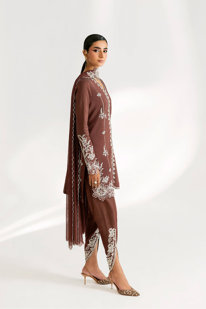 AMBERE – authentic Pakistani dress from the Saira Rizwan Silk Pret 25 collection for women in the UK.