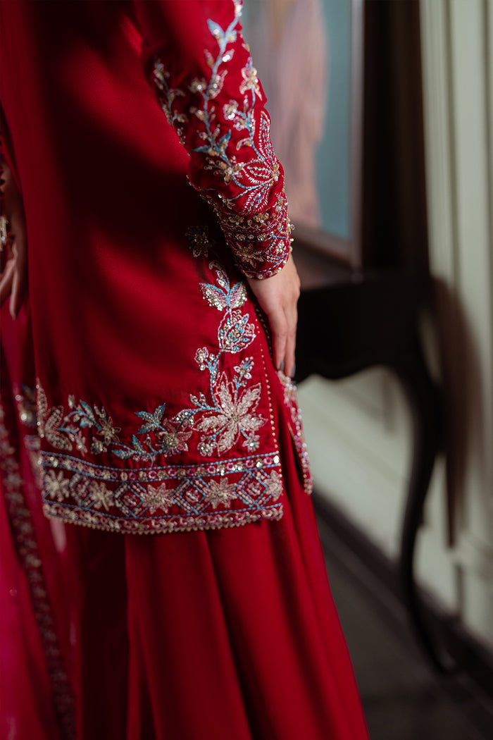 Saira Rizwan | Velvet Pret 25 | SHIREEN-SRVP25-04 by Saira Rizwan - Designer Dress - Type : Ladies Clothes - Available at Libayah - 100% Original 