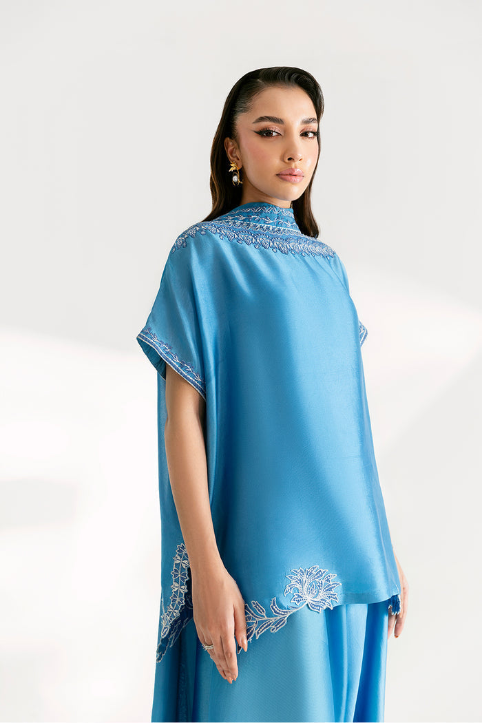 NOORE – authentic Pakistani dress from the Saira Rizwan Silk Pret 25 collection for women in the UK.