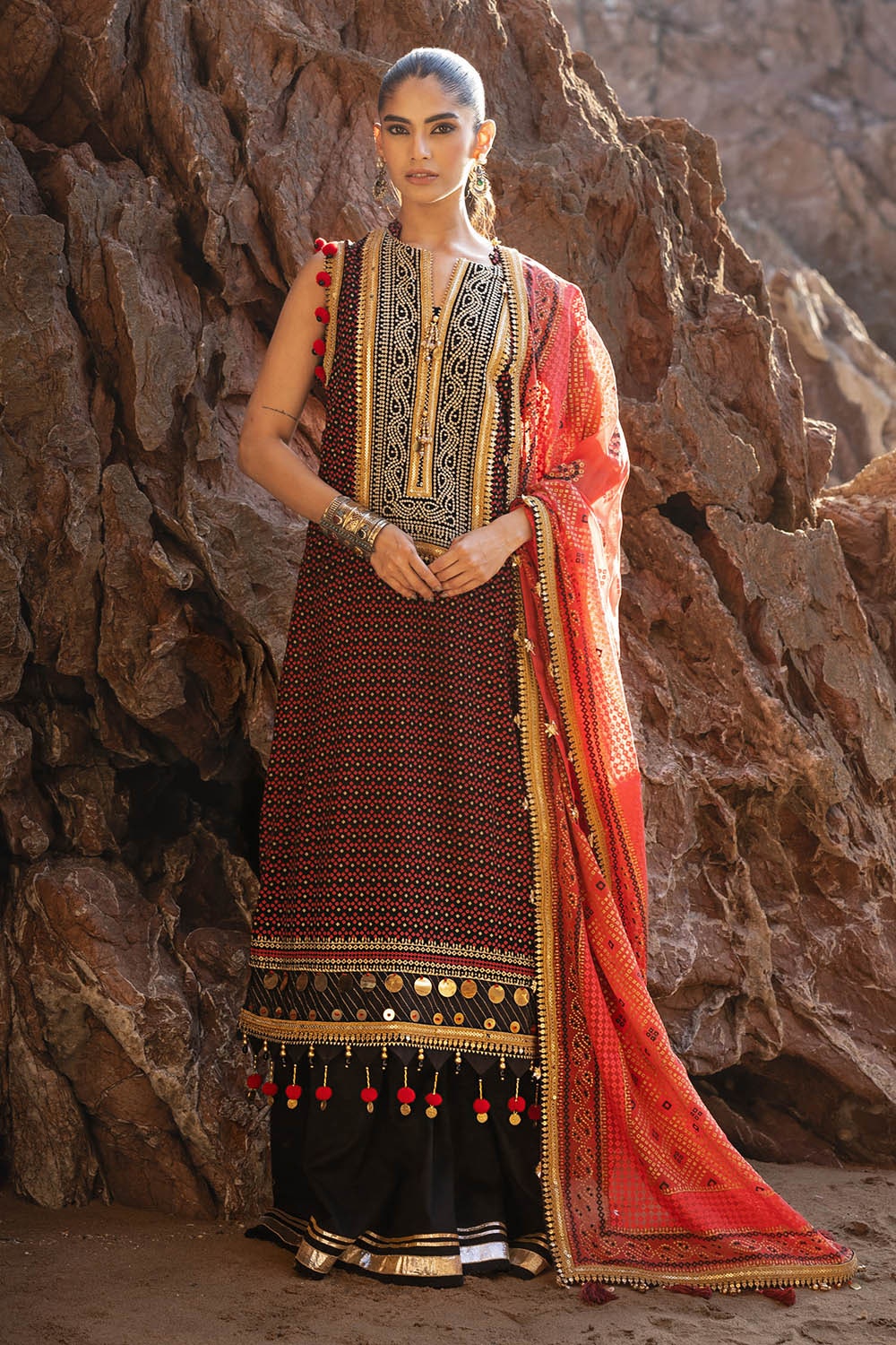 Gul Ahmed | Chunri Lawn 25 | BM-52017 by Gul Ahmed - Designer Dress - Type: Ladies Clothes - Available at Libayah - 100% Original