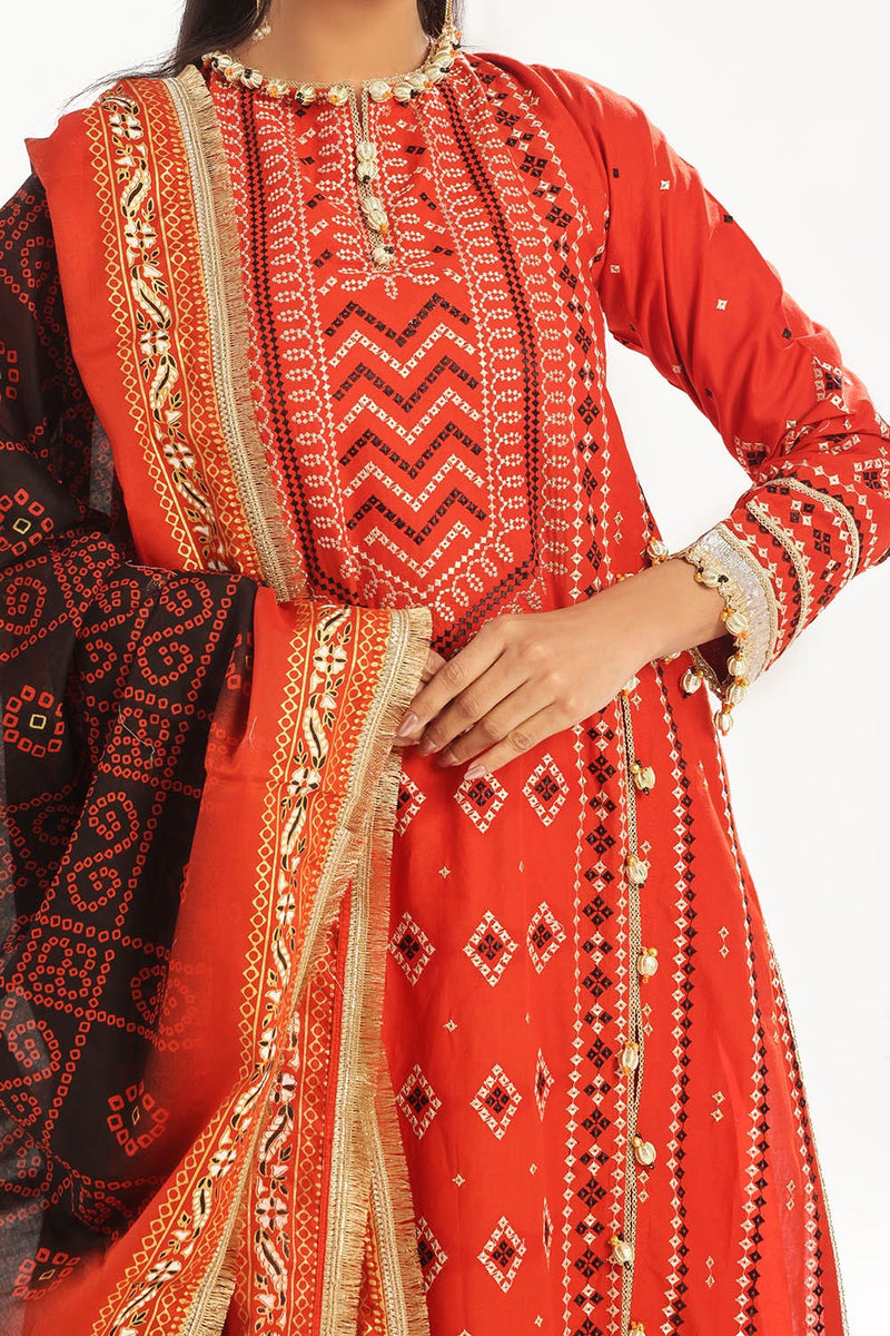 Gul Ahmed | Chunri Lawn 25 | CL-52443 by Gul Ahmed - Designer Dress - Type: Ladies Clothes - Available at Libayah - 100% Original