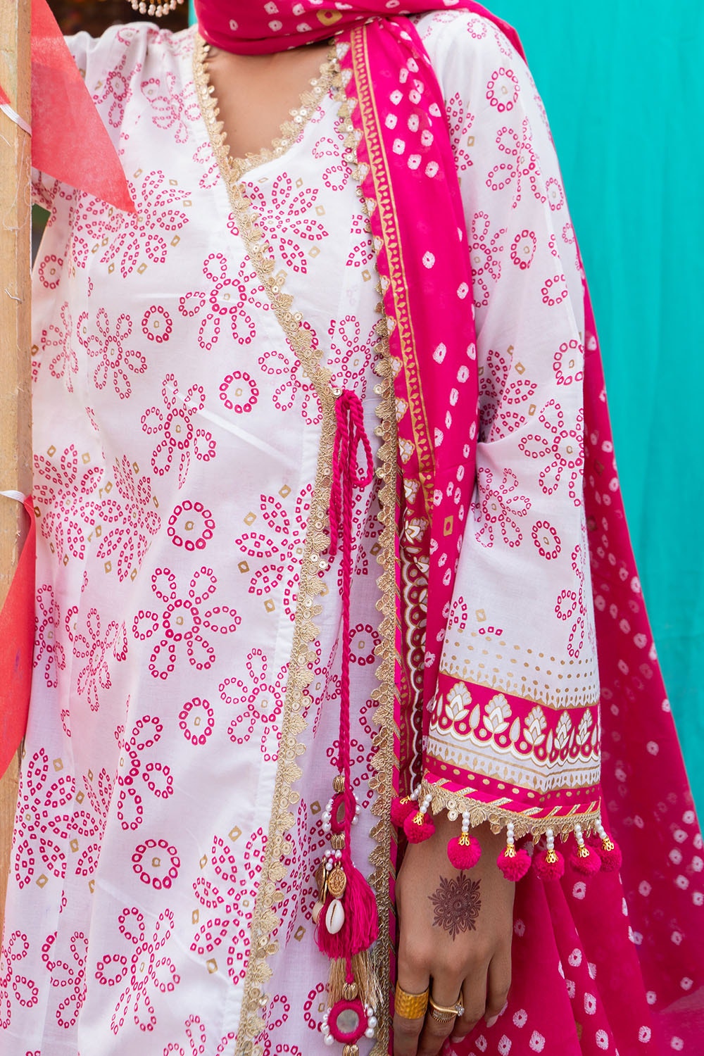 Gul Ahmed | Chunri Lawn 25 | CL-52411 A by Gul Ahmed - Designer Dress - Type: Ladies Clothes - Available at Libayah - 100% Original