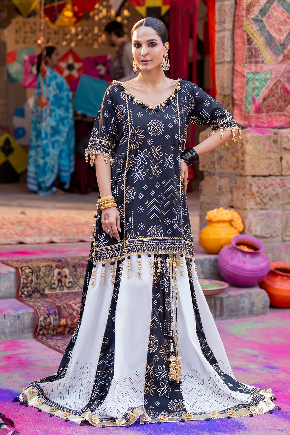 Gul Ahmed | Chunri Lawn 25 | TL-52034 by Gul Ahmed - Designer Dress - Type: Ladies Clothes - Available at Libayah - 100% Original