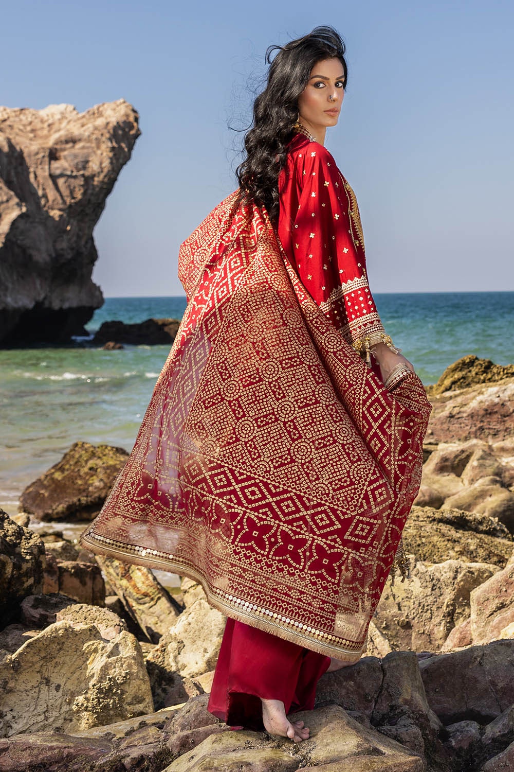 Gul Ahmed | Chunri Lawn 25 | BM-52018 by Gul Ahmed - Designer Dress - Type: Ladies Clothes - Available at Libayah - 100% Original