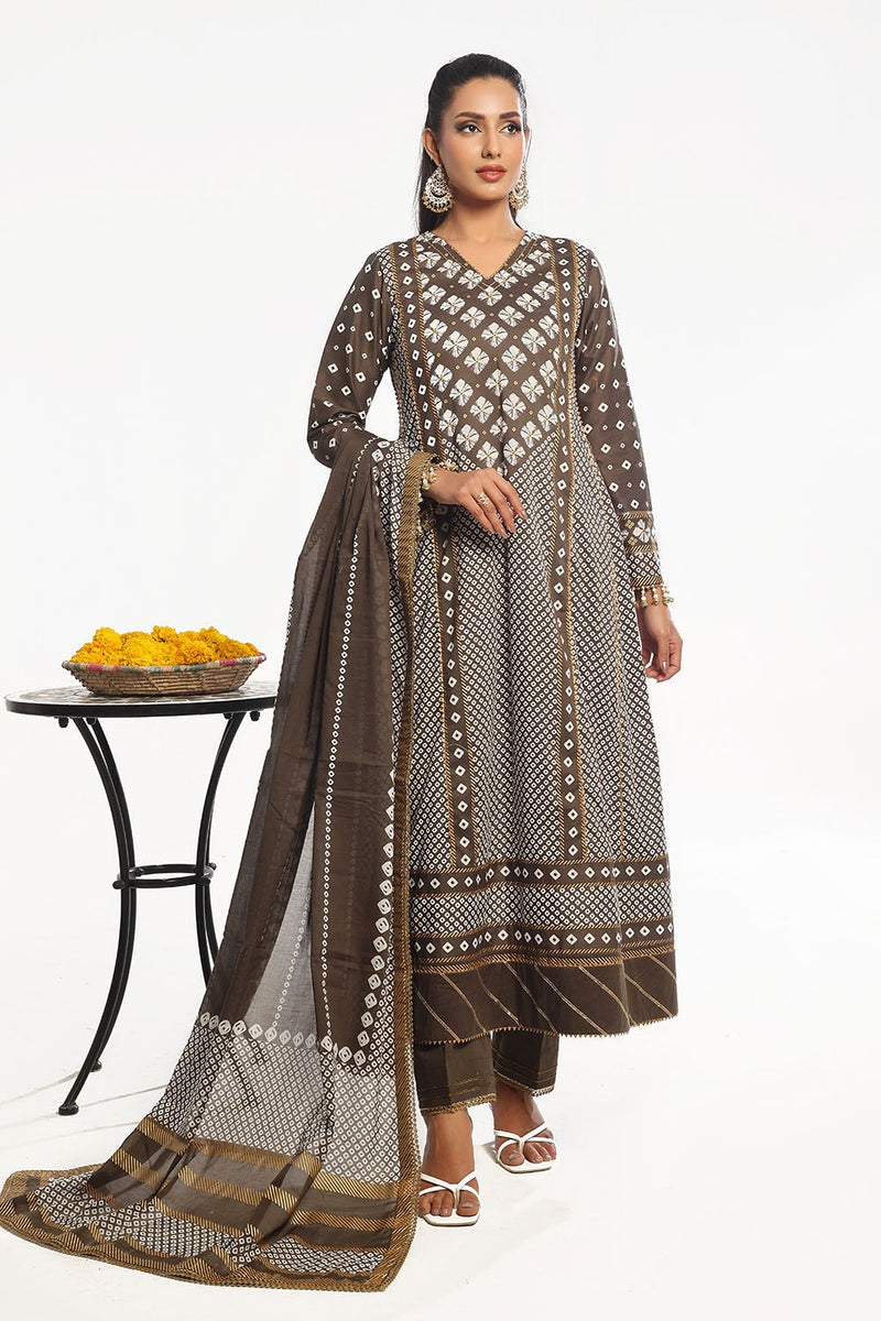 Gul Ahmed | Chunri Lawn 25 | CL-52401 B by Gul Ahmed - Designer Dress - Type: Ladies Clothes - Available at Libayah - 100% Original