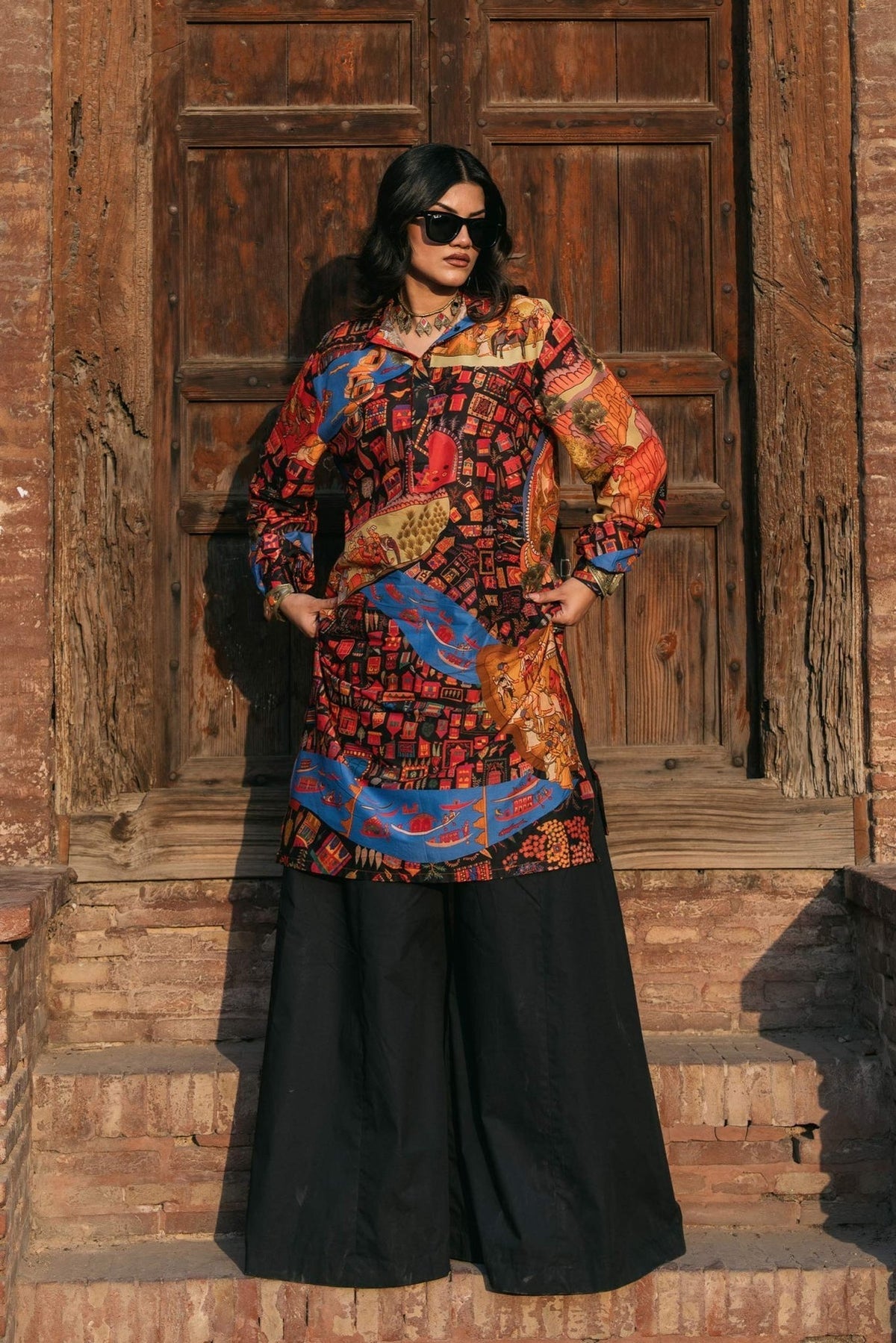 Fahad Hussayn | Lawn Banger | Gossan by Fahad Hussayn - Designer Dress - Type: Ladies Clothes - Available at Libayah - 100% Original