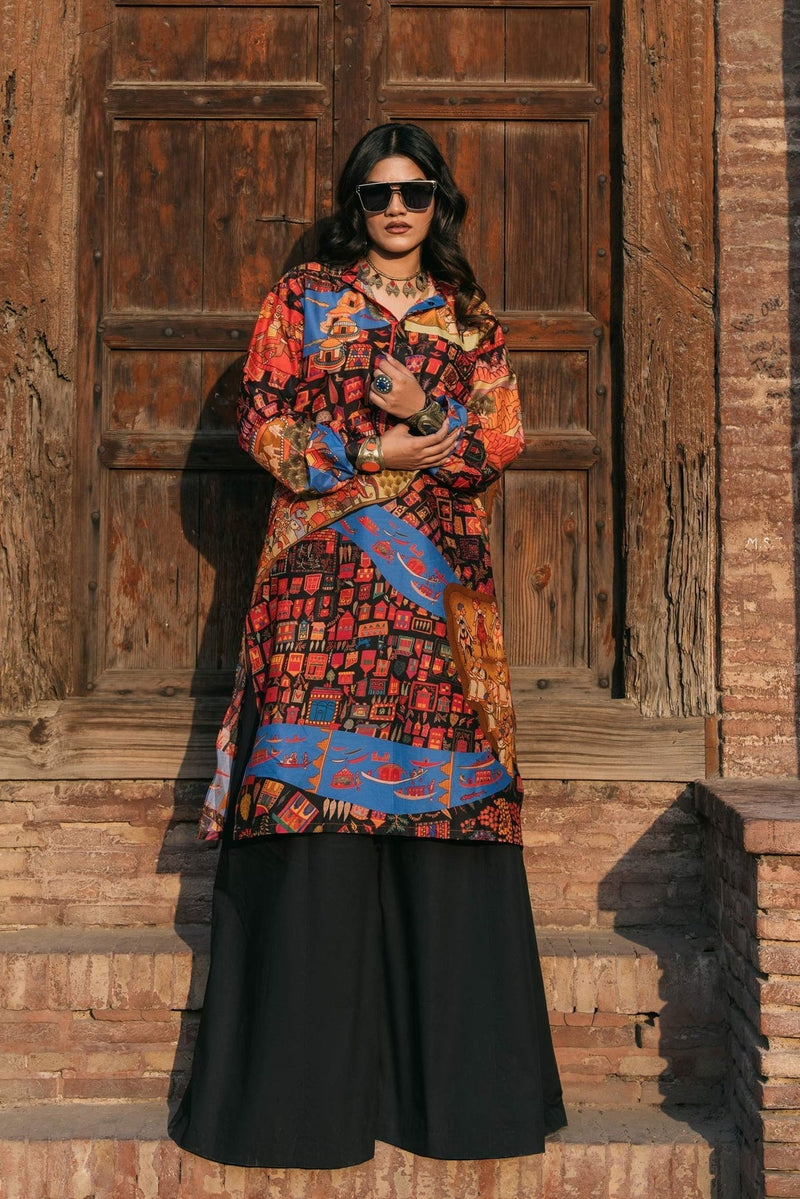 Fahad Hussayn | Lawn Banger | Gossan by Fahad Hussayn - Designer Dress - Type: Ladies Clothes - Available at Libayah - 100% Original