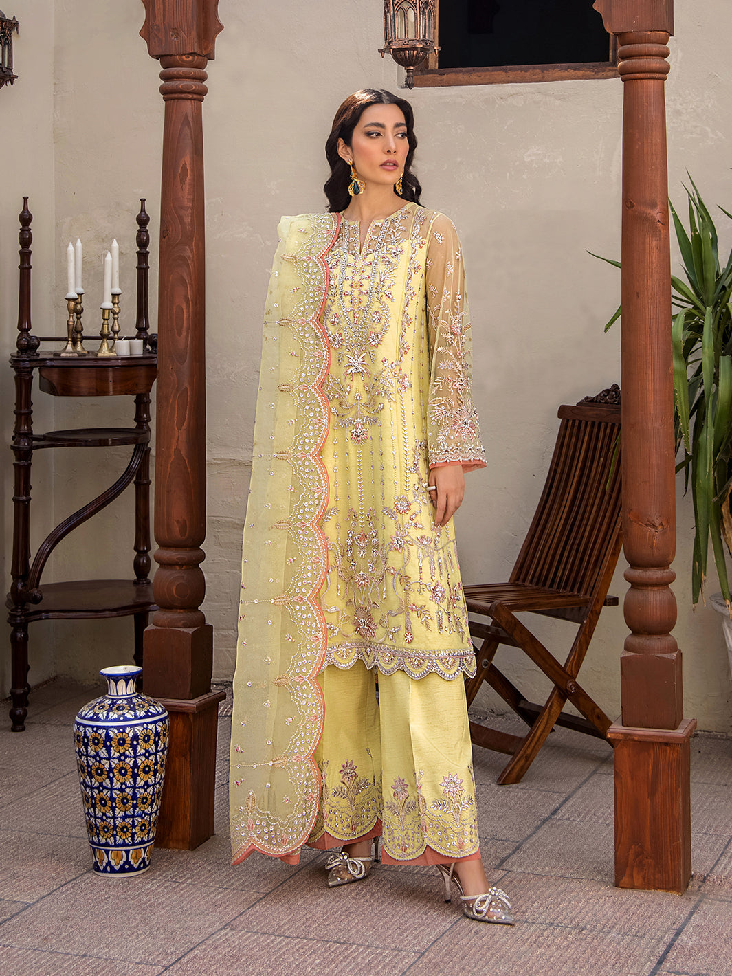 Fozia Khalid | Eid Edit 24 | Antheia by Fozia Khalid - Designer Dress - Type: Ladies Clothes - Available at Libayah - 100% Original