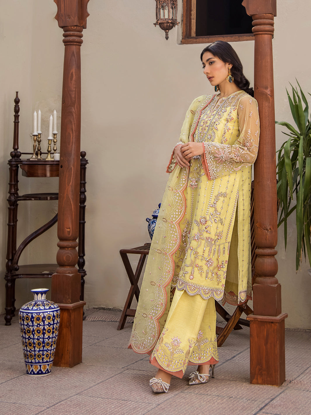 Fozia Khalid | Eid Edit 24 | Antheia by Fozia Khalid - Designer Dress - Type: Ladies Clothes - Available at Libayah - 100% Original