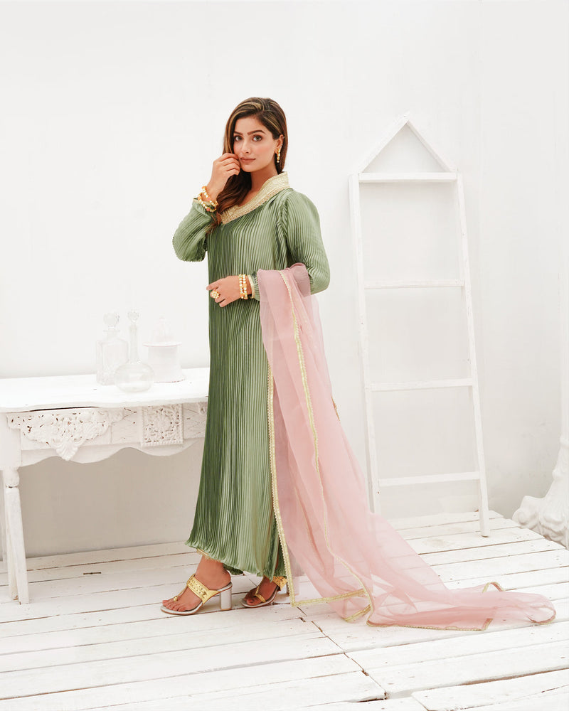Zar | Formals Wear | Mint by Zar - Designer Dress - Type: Ladies Clothes - Available at Libayah - 100% Original