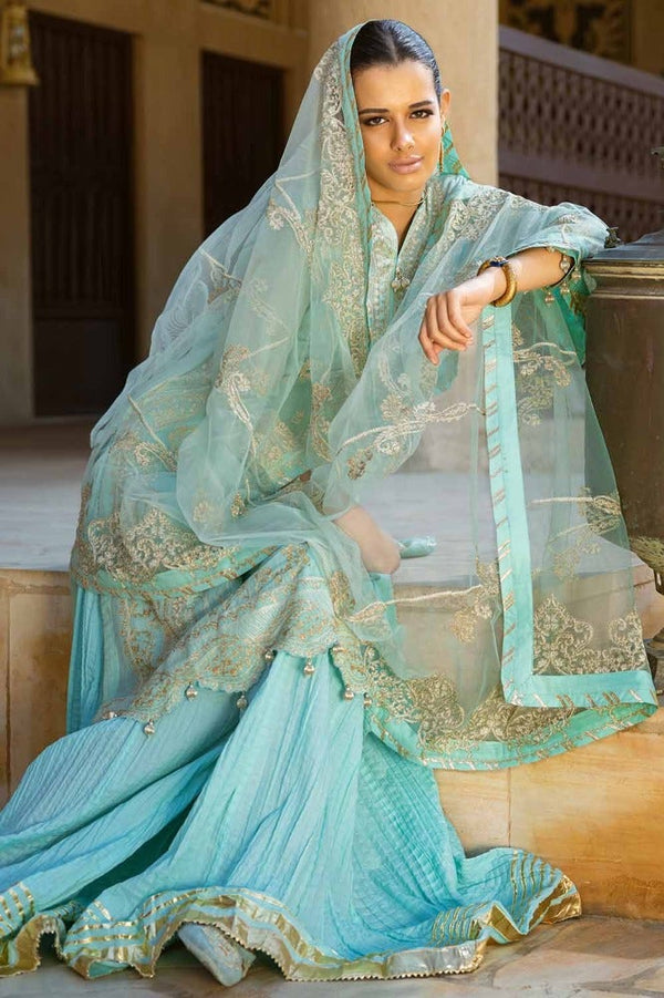 Gul Ahmed | Eid Collection | FE-42071 by Gul Ahmed - Designer Dress - Type: Ladies Clothes - Available at Libayah - 100% Original