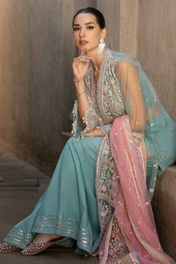 Gul Ahmed | Eid Collection | FE-42010 by Gul Ahmed - Designer Dress - Type: Ladies Clothes - Available at Libayah - 100% Original