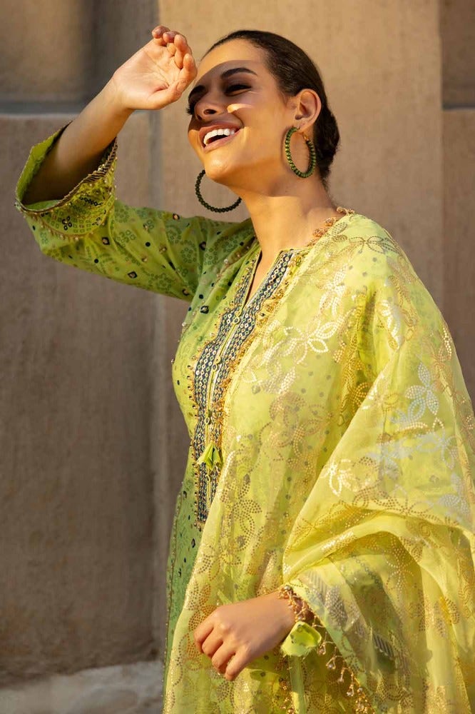 Gul Ahmed | Eid Collection | FE-42080 by Gul Ahmed - Designer Dress - Type: Ladies Clothes - Available at Libayah - 100% Original