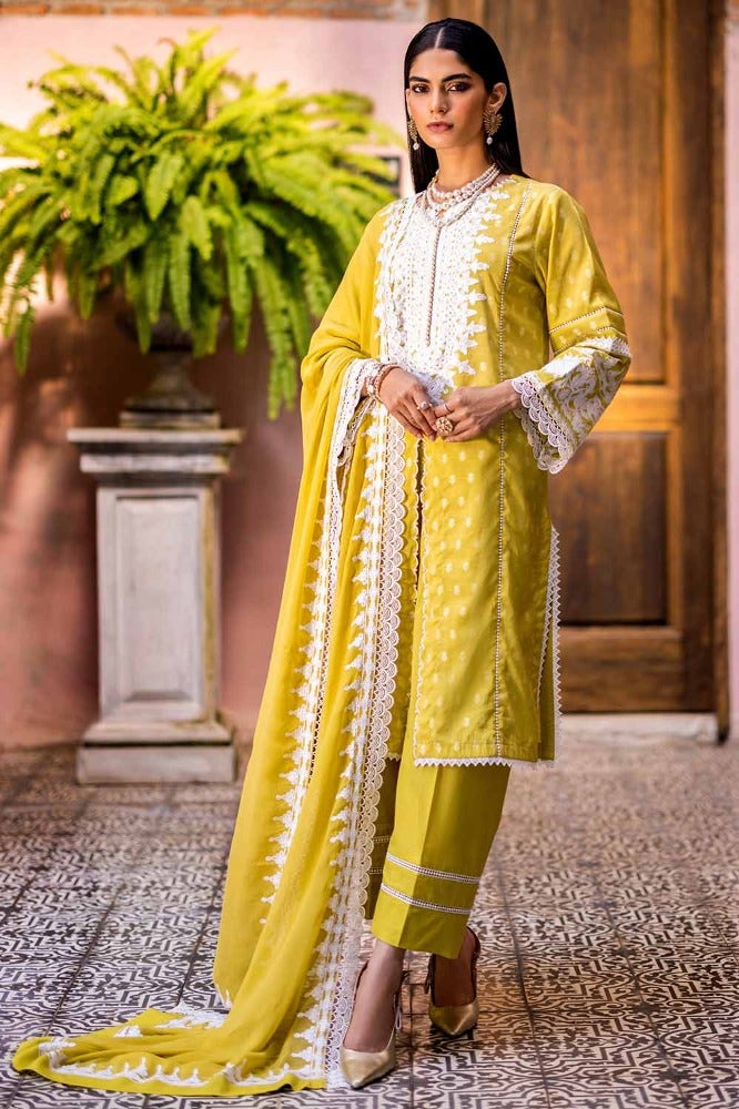 Gul Ahmed | Eid Collection | FE-42018 by Gul Ahmed - Designer Dress - Type: Ladies Clothes - Available at Libayah - 100% Original
