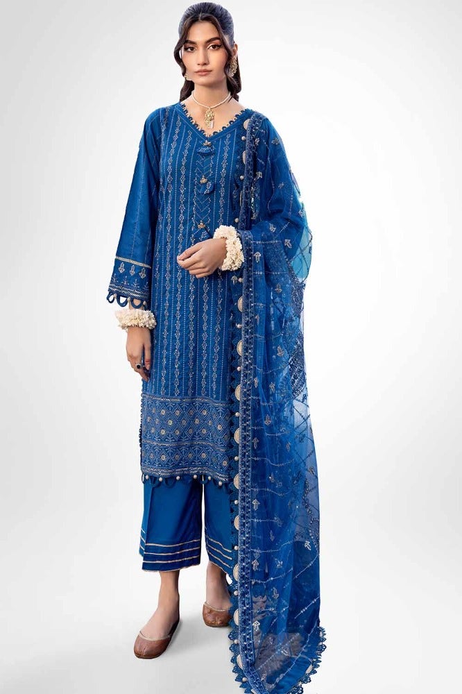 Gul Ahmed | Eid Collection | FE-42027 by Gul Ahmed - Designer Dress - Type: Ladies Clothes - Available at Libayah - 100% Original