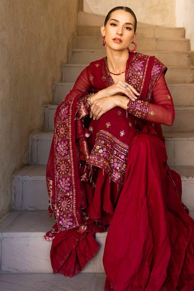 Gul Ahmed | Eid Collection | FE-42034 by Gul Ahmed - Designer Dress - Type: Ladies Clothes - Available at Libayah - 100% Original