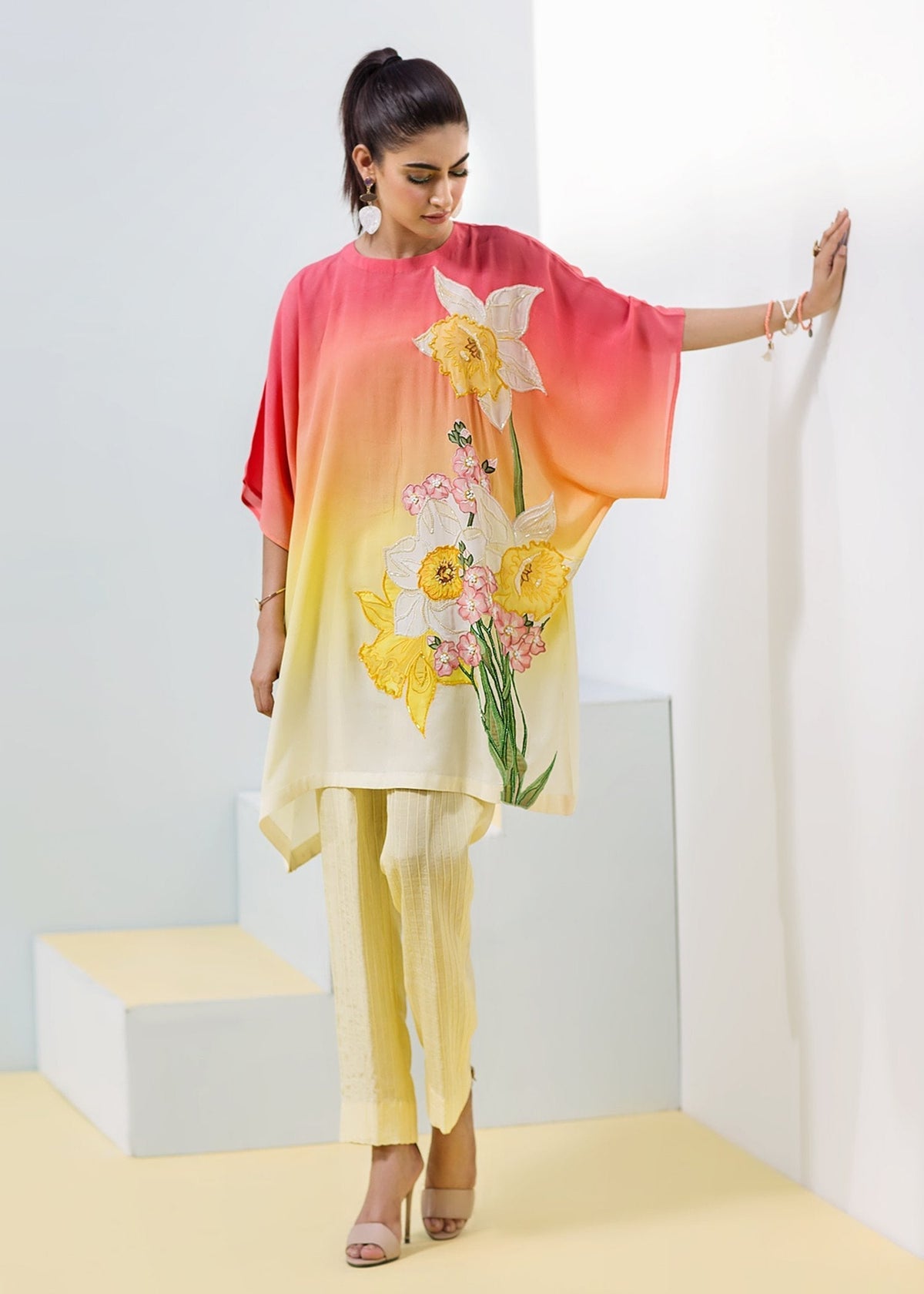 Hana | Daffodils Ready to Wear | Tahiti Bulb by Hana - Designer Dress - Type: Ladies Clothes - Available at Libayah - 100% Original
