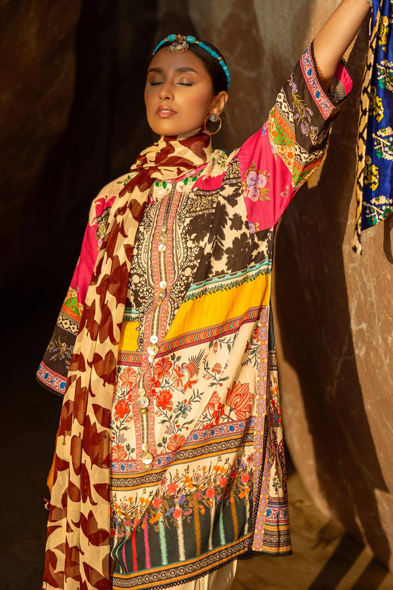 Sana Safinaz | Mahay Spring 24 | H241-027A-2I by Sana Safinaz - Designer Dress - Type: Ladies Clothes - Available at Libayah - 100% Original