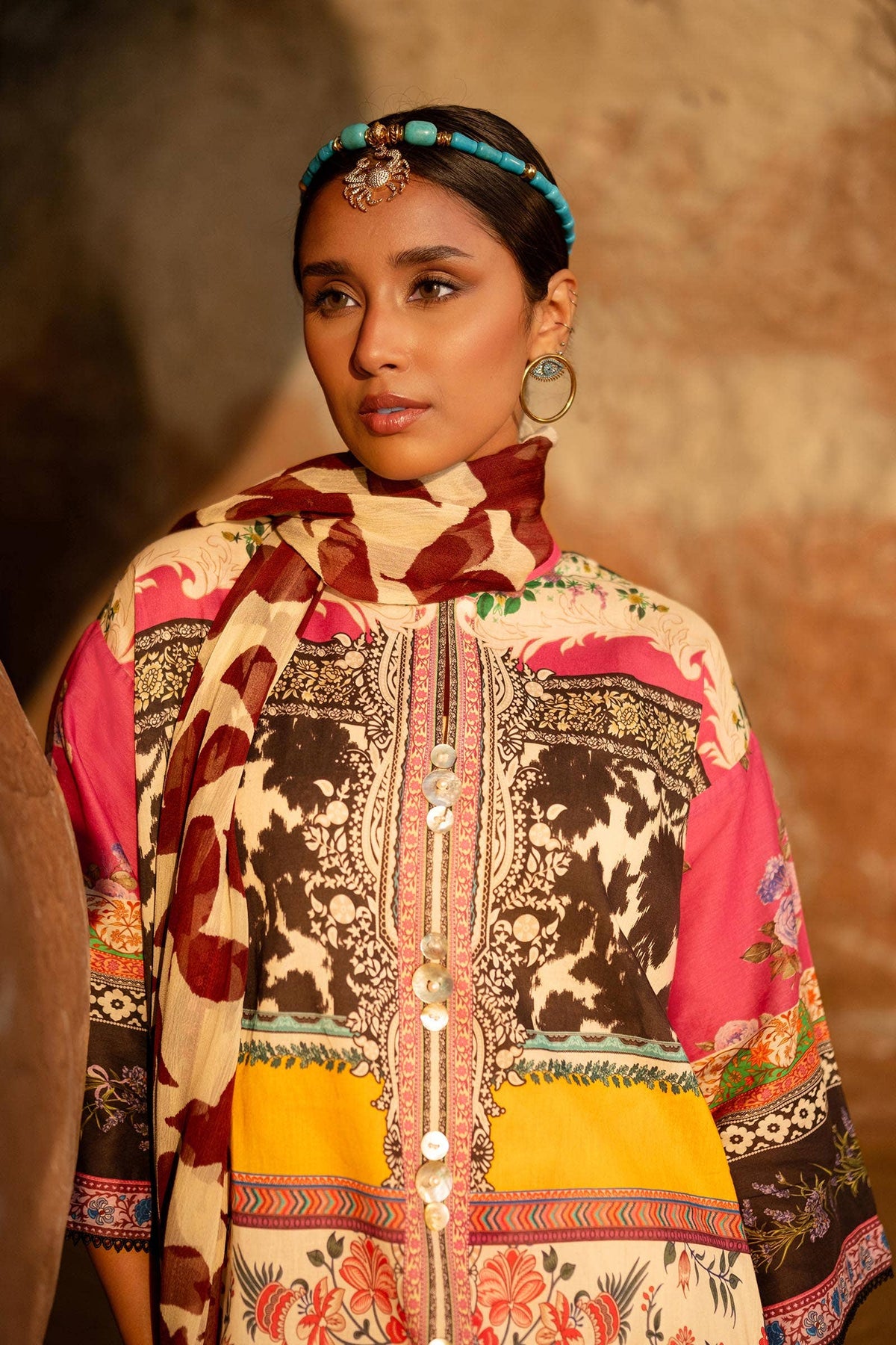 Sana Safinaz | Mahay Spring 24 | H241-027A-2I by Sana Safinaz - Designer Dress - Type: Ladies Clothes - Available at Libayah - 100% Original