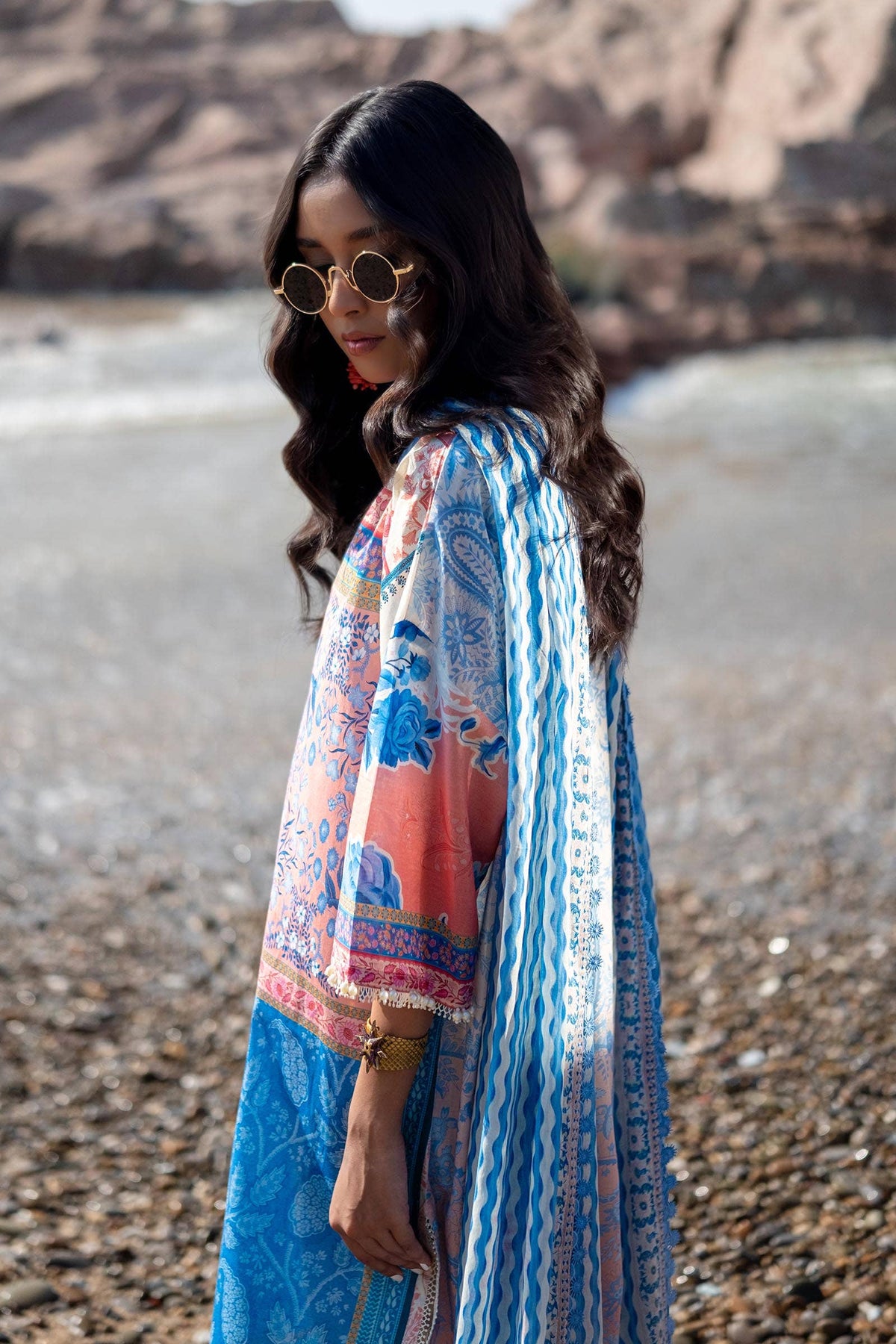 Sana Safinaz | Mahay Spring 24 | H241-028B-2BG by Sana Safinaz - Designer Dress - Type: Ladies Clothes - Available at Libayah - 100% Original