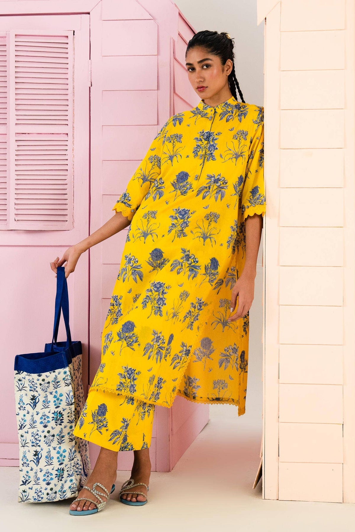 Sana Safinaz | Mahay Summer Lawn 24 | S-48 by Sana Safinaz - Designer Dress - Type: Ladies Clothes - Available at Libayah - 100% Original