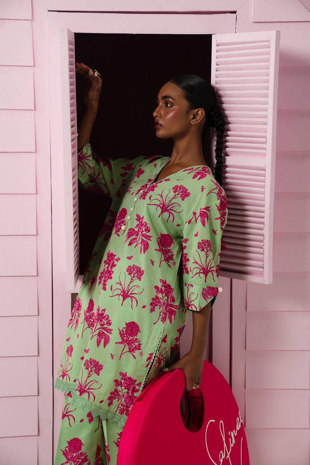 Sana Safinaz | Mahay Summer Lawn 24 | S-47 by Sana Safinaz - Designer Dress - Type: Ladies Clothes - Available at Libayah - 100% Original