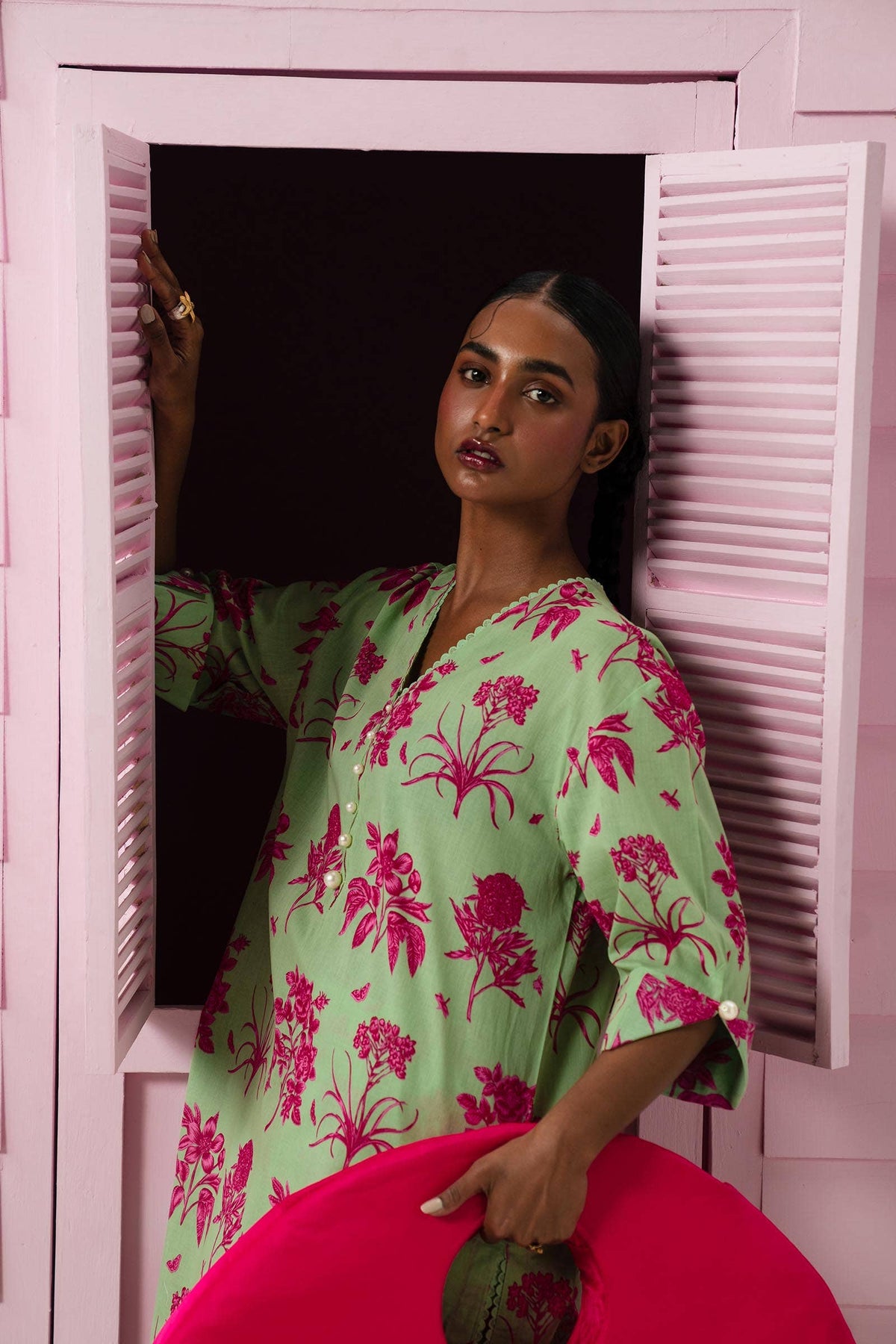 Sana Safinaz | Mahay Summer Lawn 24 | S-47 by Sana Safinaz - Designer Dress - Type: Ladies Clothes - Available at Libayah - 100% Original