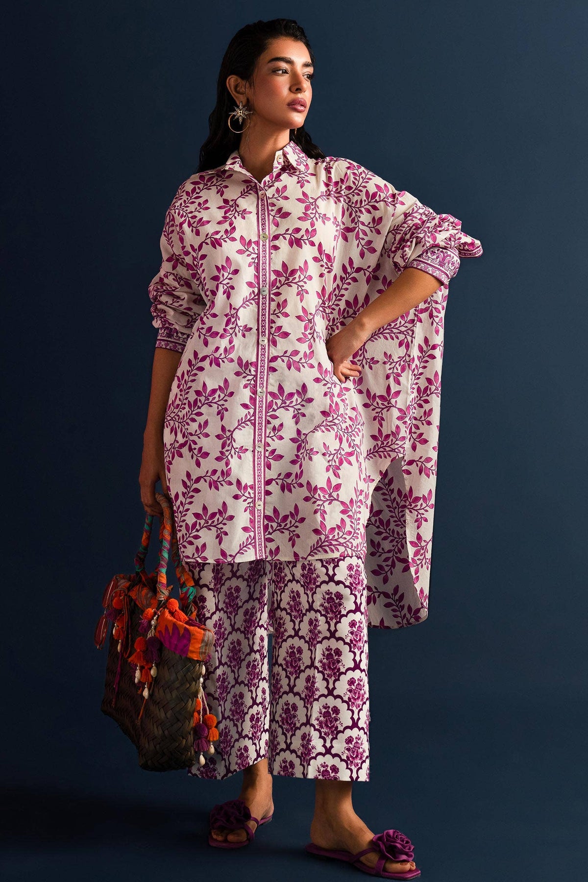 Sana Safinaz | Mahay Summer Lawn 24 | S-45 by Sana Safinaz - Designer Dress - Type: Ladies Clothes - Available at Libayah - 100% Original