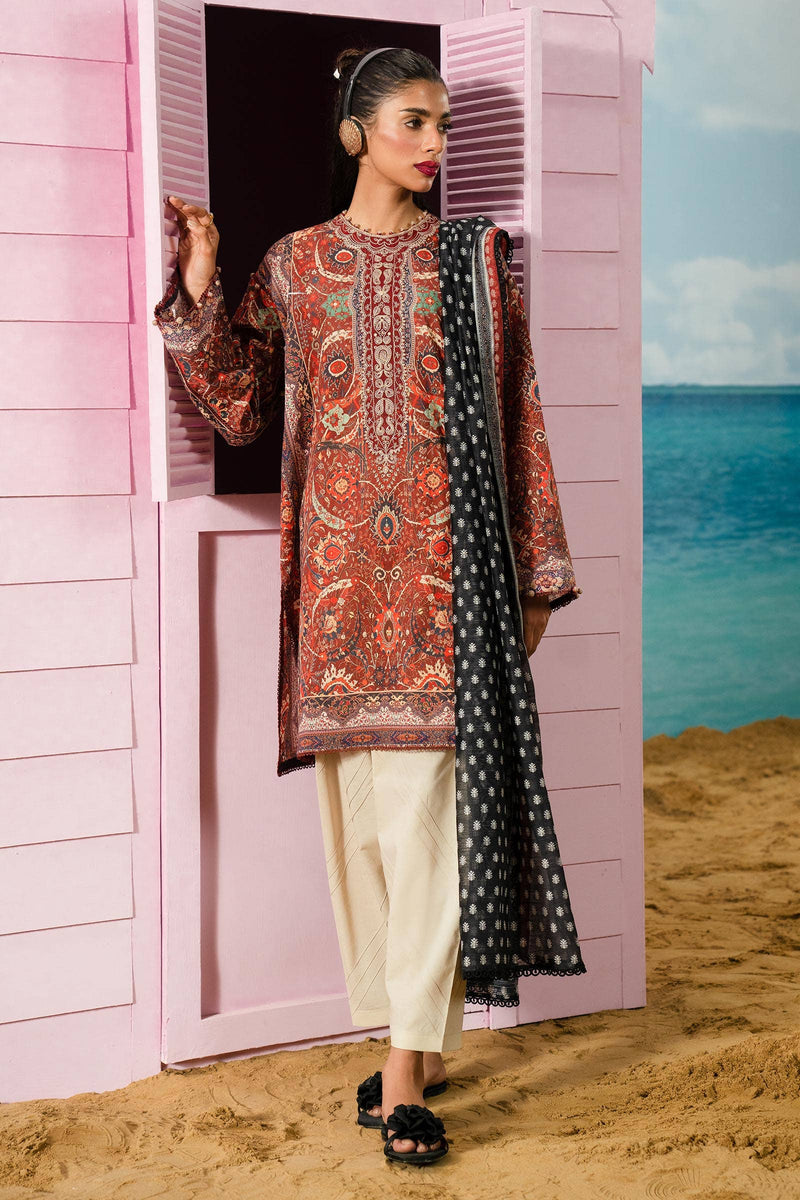 Sana Safinaz | Mahay Summer Lawn 24 | S-42 by Sana Safinaz - Designer Dress - Type: Ladies Clothes - Available at Libayah - 100% Original