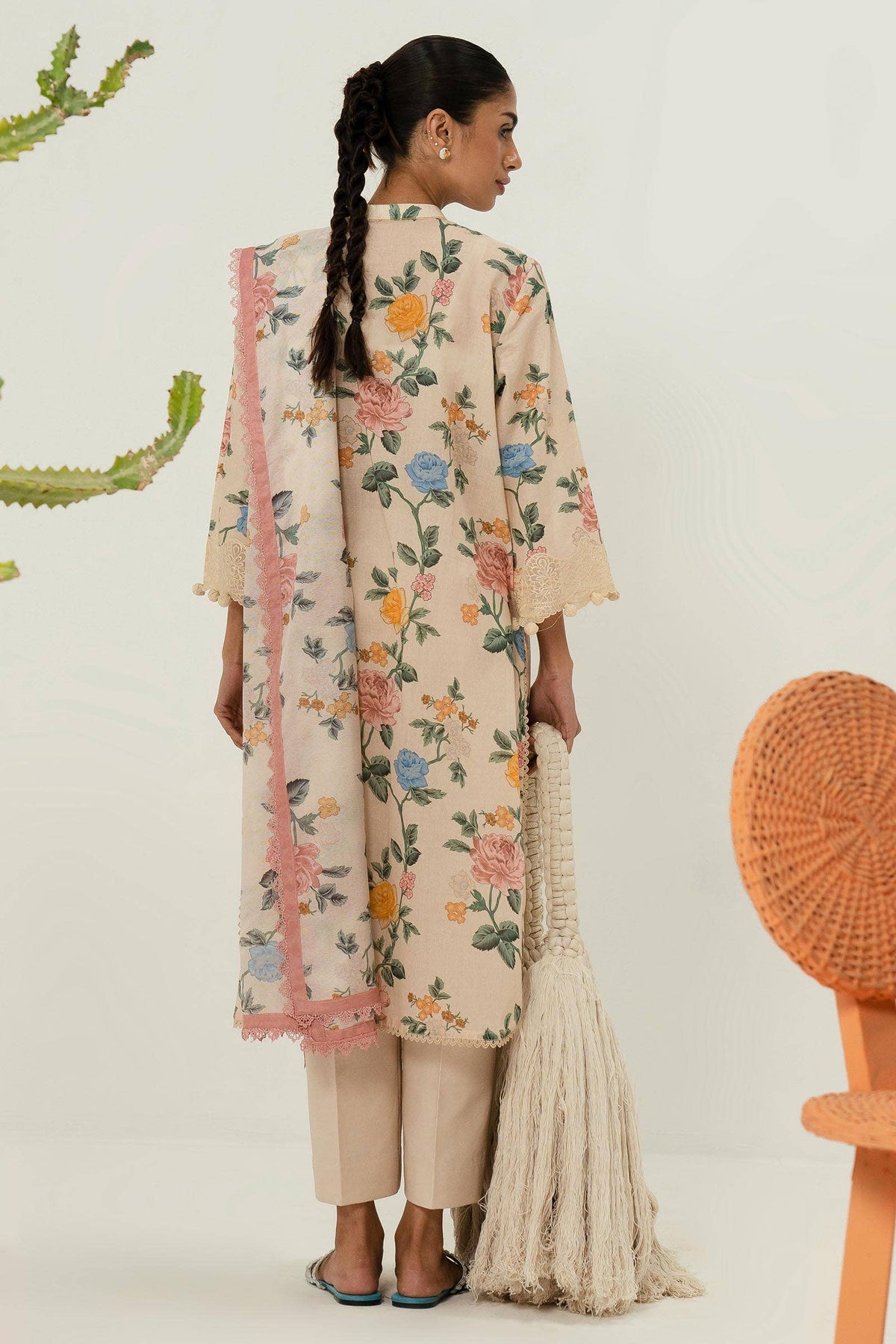 Sana Safinaz | Mahay Summer Lawn 24 | S-40 by Sana Safinaz - Designer Dress - Type: Ladies Clothes - Available at Libayah - 100% Original