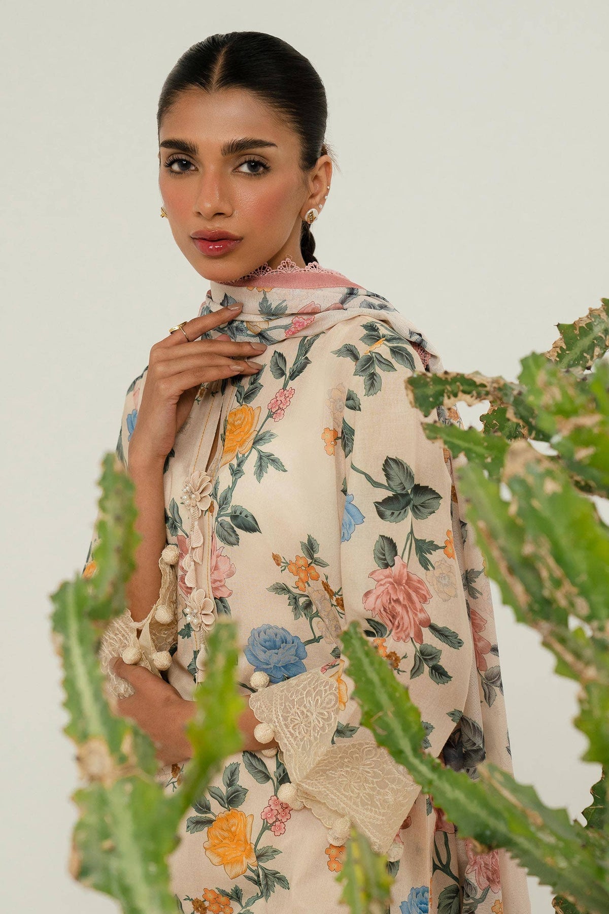 Sana Safinaz | Mahay Summer Lawn 24 | S-40 by Sana Safinaz - Designer Dress - Type: Ladies Clothes - Available at Libayah - 100% Original