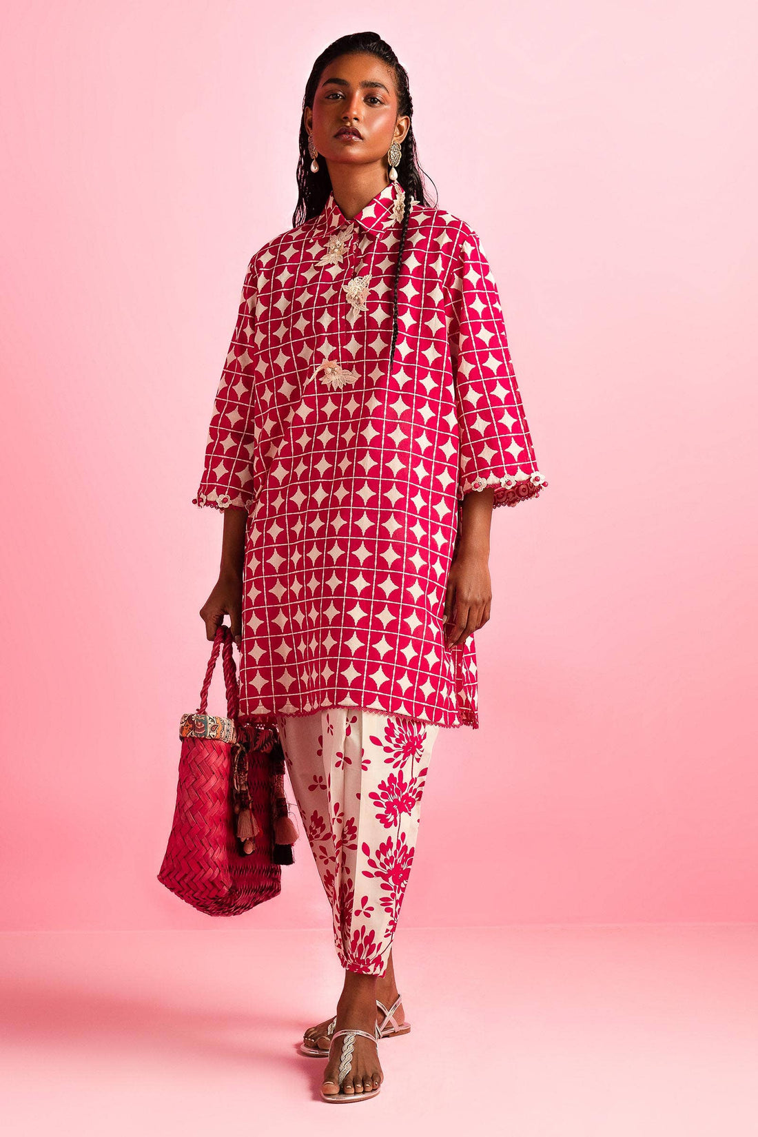 Sana Safinaz | Mahay Summer Lawn 24 | S-38 by Sana Safinaz - Designer Dress - Type: Ladies Clothes - Available at Libayah - 100% Original
