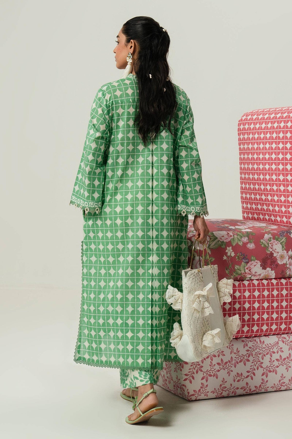 Sana Safinaz | Mahay Summer Lawn 24 | S-37 by Sana Safinaz - Designer Dress - Type: Ladies Clothes - Available at Libayah - 100% Original