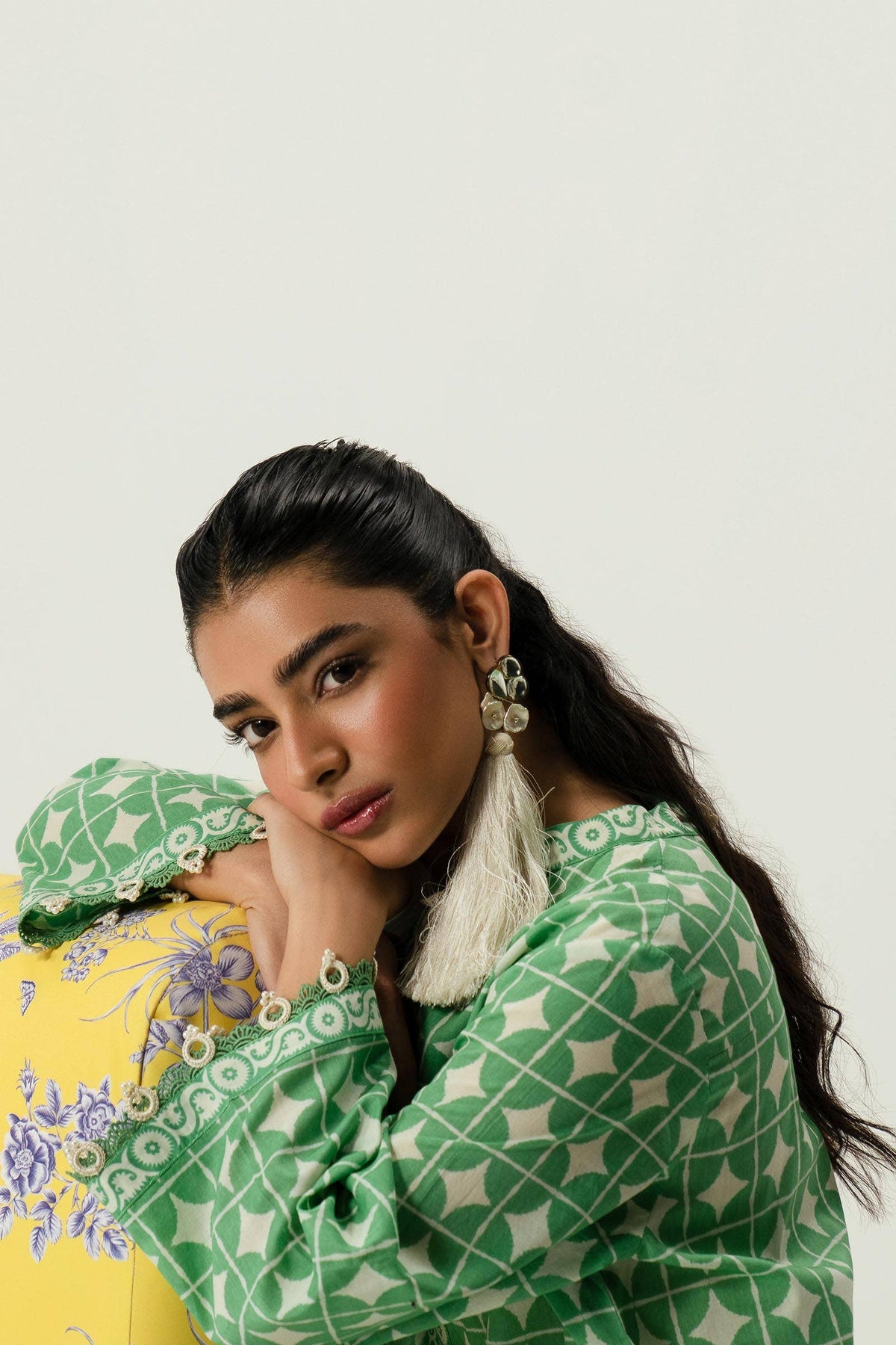 Sana Safinaz | Mahay Summer Lawn 24 | S-37 by Sana Safinaz - Designer Dress - Type: Ladies Clothes - Available at Libayah - 100% Original
