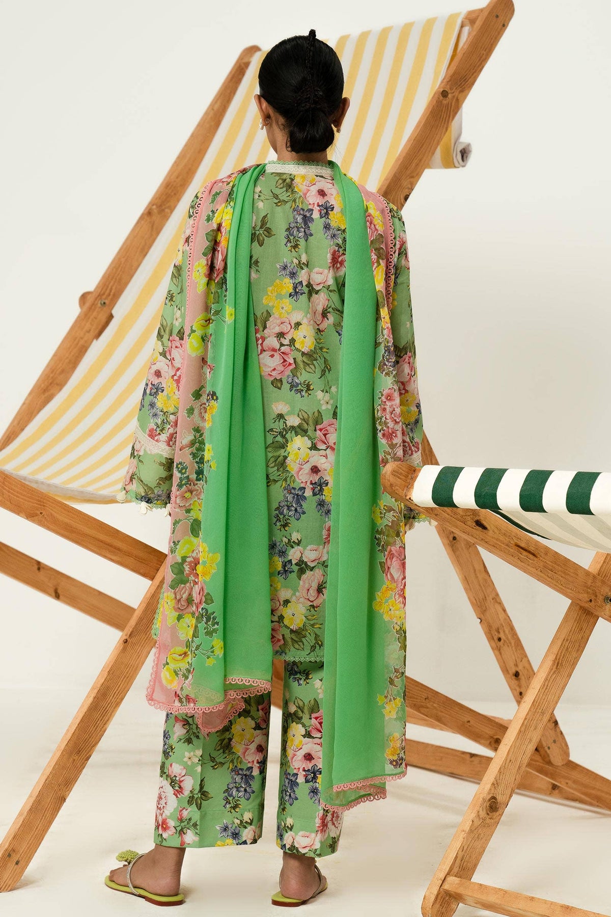 Sana Safinaz | Mahay Summer Lawn 24 | S-35 by Sana Safinaz - Designer Dress - Type: Ladies Clothes - Available at Libayah - 100% Original