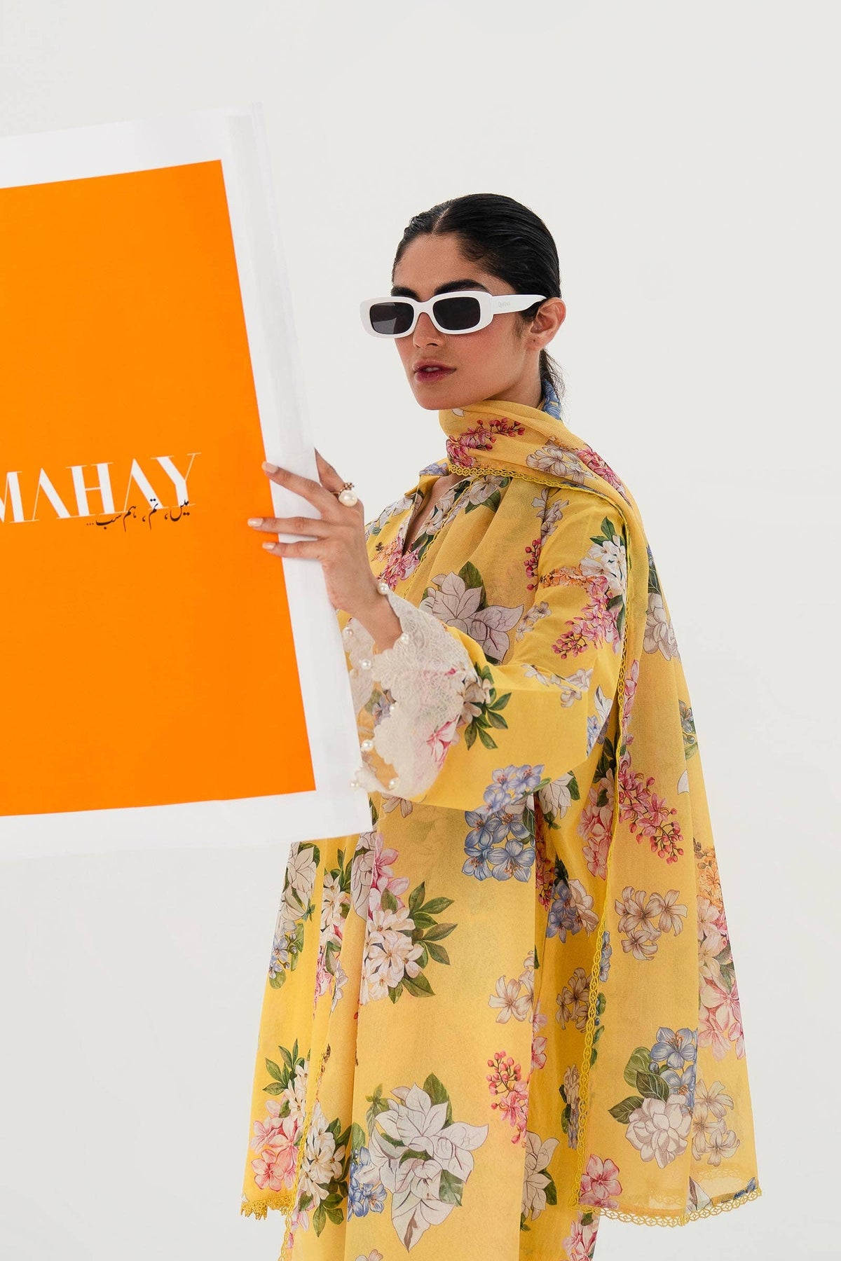 Sana Safinaz | Mahay Summer Lawn 24 | S-33 by Sana Safinaz - Designer Dress - Type: Ladies Clothes - Available at Libayah - 100% Original