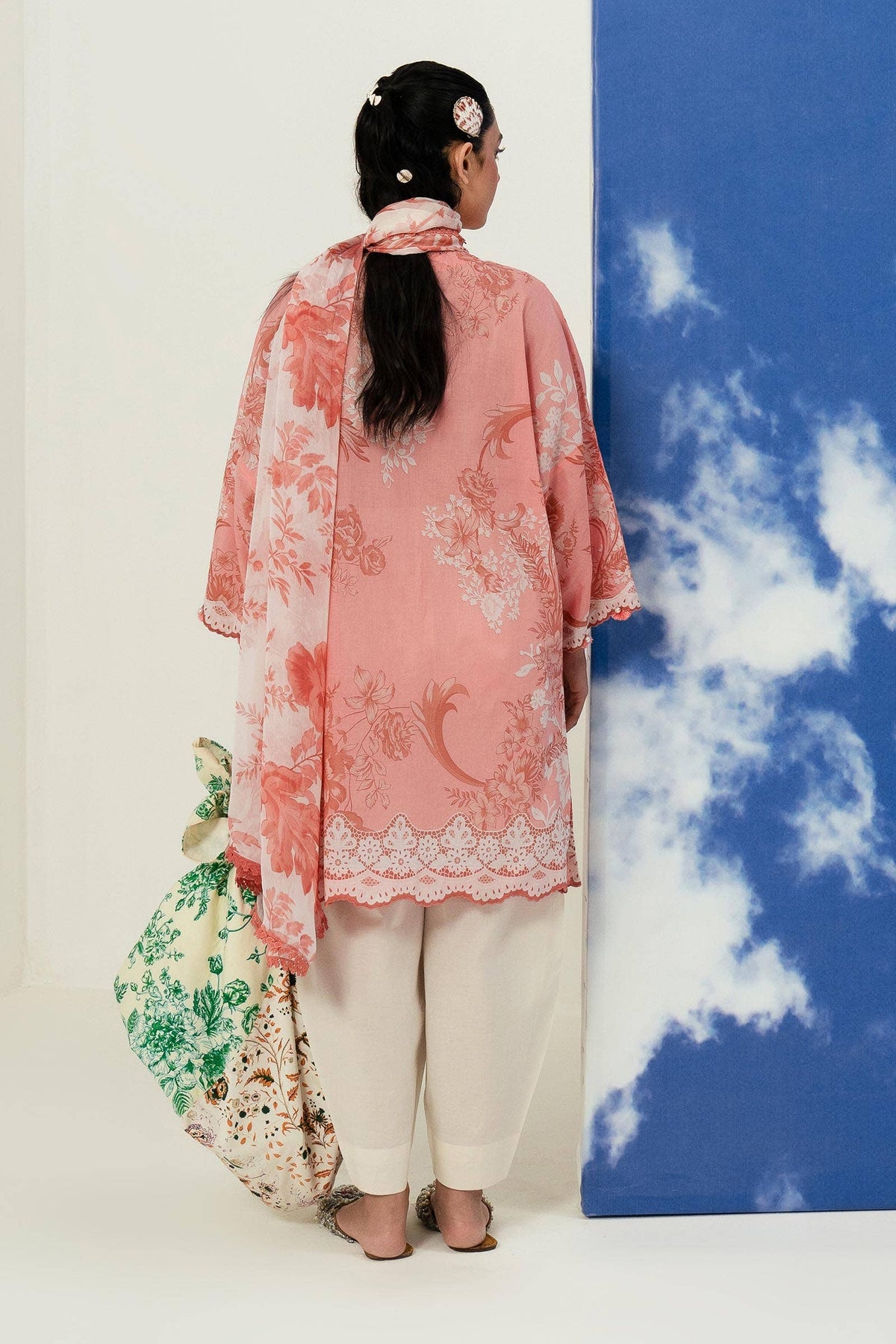 Sana Safinaz | Mahay Summer Lawn 24 | S-32 by Sana Safinaz - Designer Dress - Type: Ladies Clothes - Available at Libayah - 100% Original