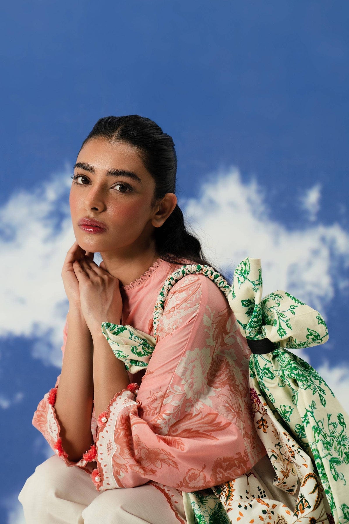 Sana Safinaz | Mahay Summer Lawn 24 | S-32 by Sana Safinaz - Designer Dress - Type: Ladies Clothes - Available at Libayah - 100% Original