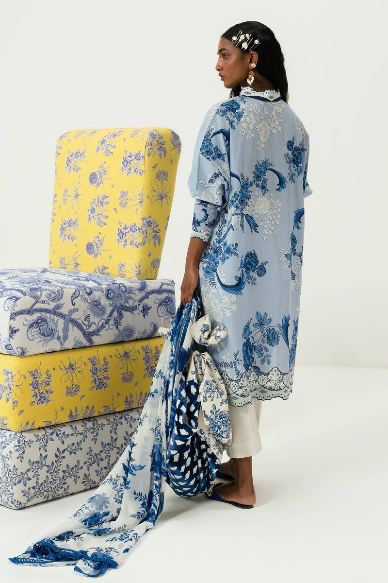 Sana Safinaz | Mahay Summer Lawn 24 | S-31 by Sana Safinaz - Designer Dress - Type: Ladies Clothes - Available at Libayah - 100% Original