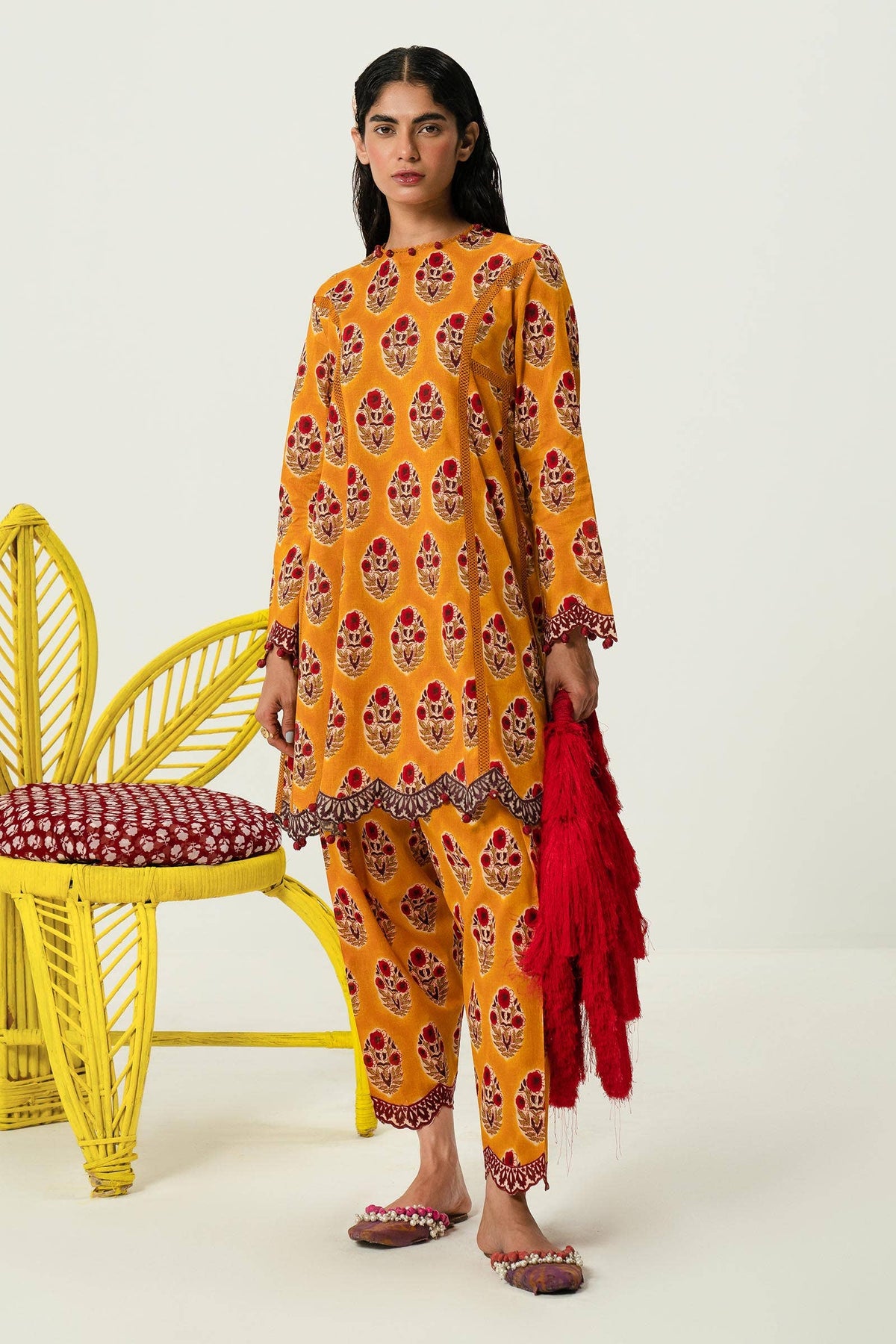 Sana Safinaz | Mahay Summer Lawn 24 | S-29 by Sana Safinaz - Designer Dress - Type: Ladies Clothes - Available at Libayah - 100% Original