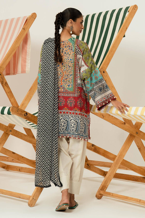 Sana Safinaz | Mahay Summer Lawn 24 | S-26 by Sana Safinaz - Designer Dress - Type: Ladies Clothes - Available at Libayah - 100% Original